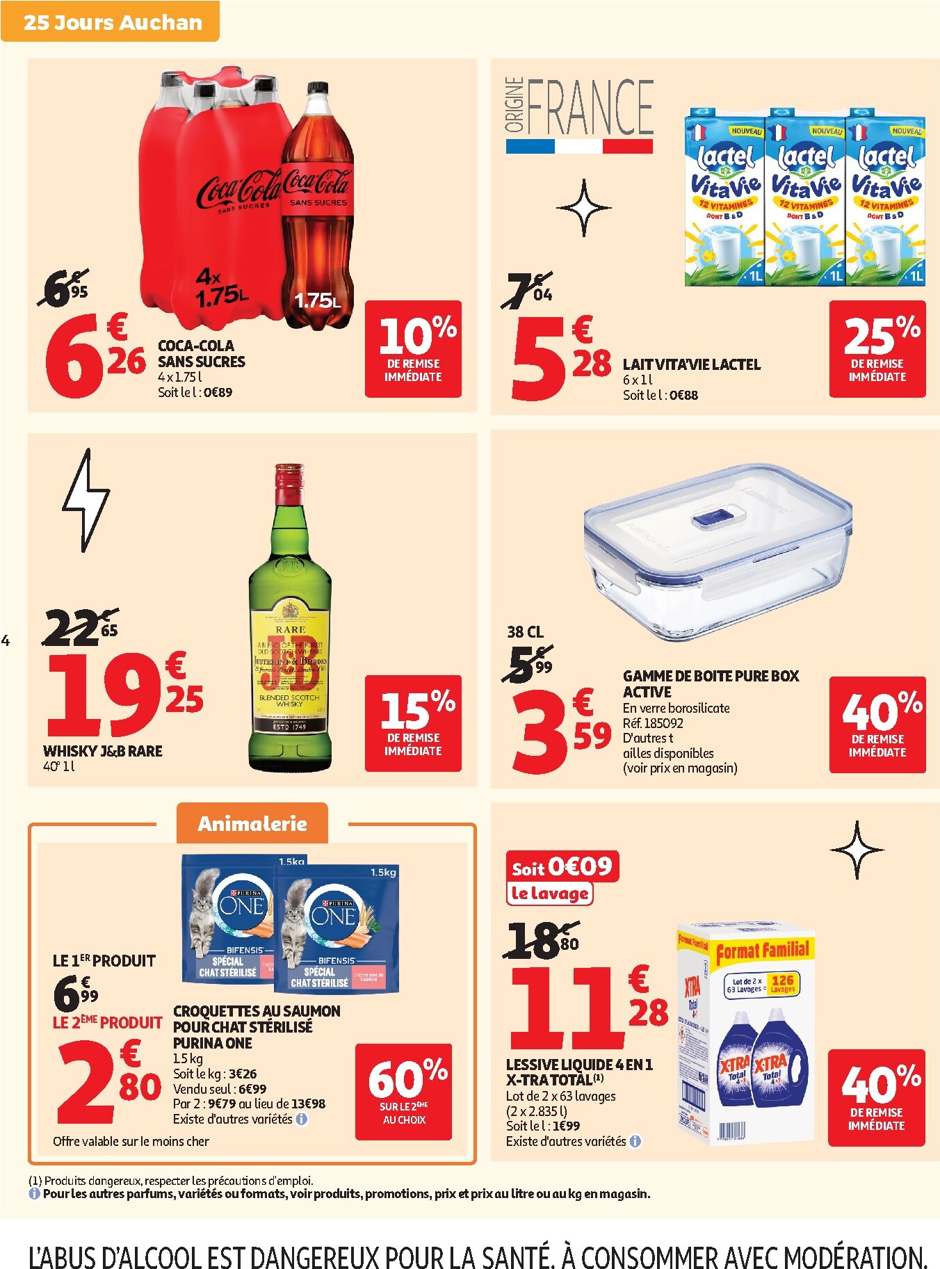 auchan - Current Auchan Supermarché - 25 jours leaflet valid from du mardi 21/04/2026 to du samedi 02/05/2026 - page: 4