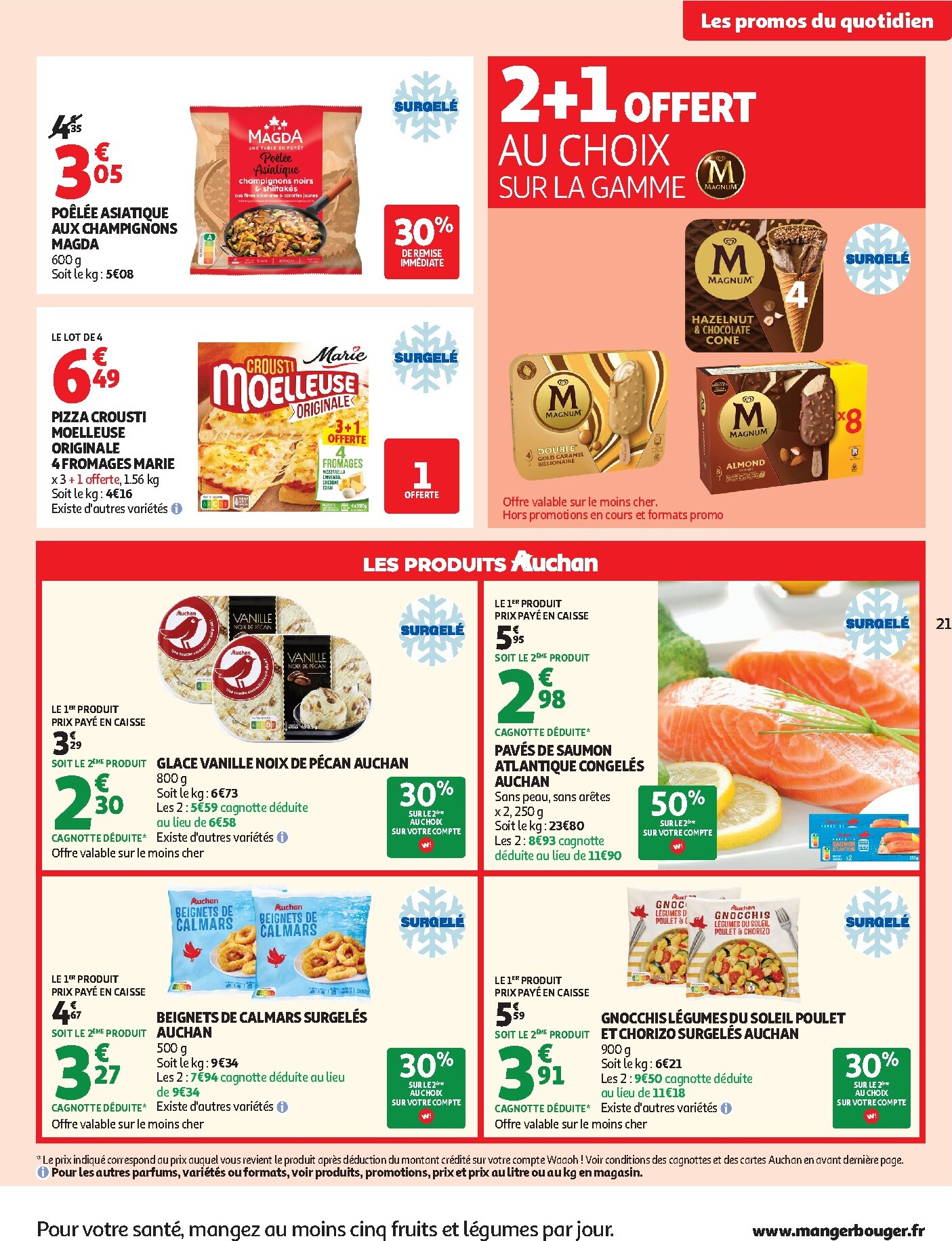 auchan - Current Auchan Supermarché - 25 jours leaflet valid from du mardi 21/04/2026 to du samedi 02/05/2026 - page: 21