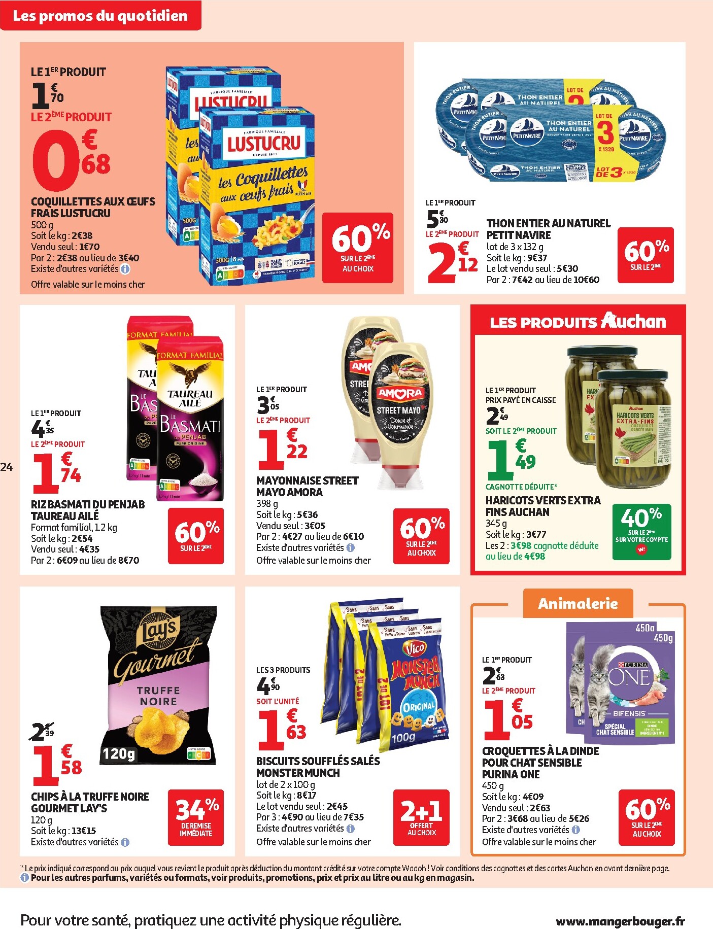 auchan - Current Auchan Supermarché - 25 jours leaflet valid from du mardi 21/04/2026 to du samedi 02/05/2026 - page: 24