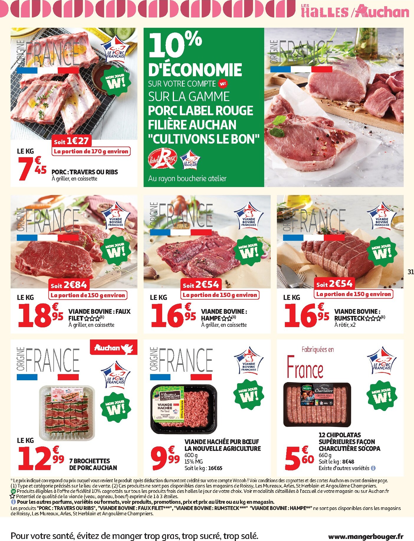 auchan - Flyer Auchan - 25 jours pour la semaine prochaine du du mardi 28/04/2026 au du dimanche 10/05/2026 - page: 31