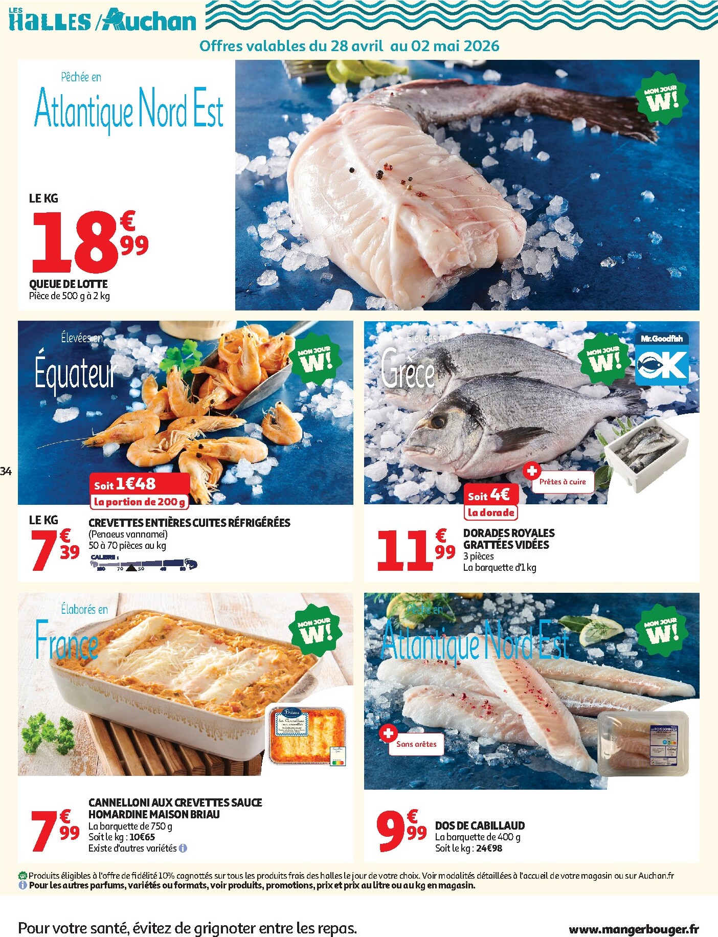 auchan - Flyer Auchan - 25 jours pour la semaine prochaine du du mardi 28/04/2026 au du dimanche 10/05/2026 - page: 34