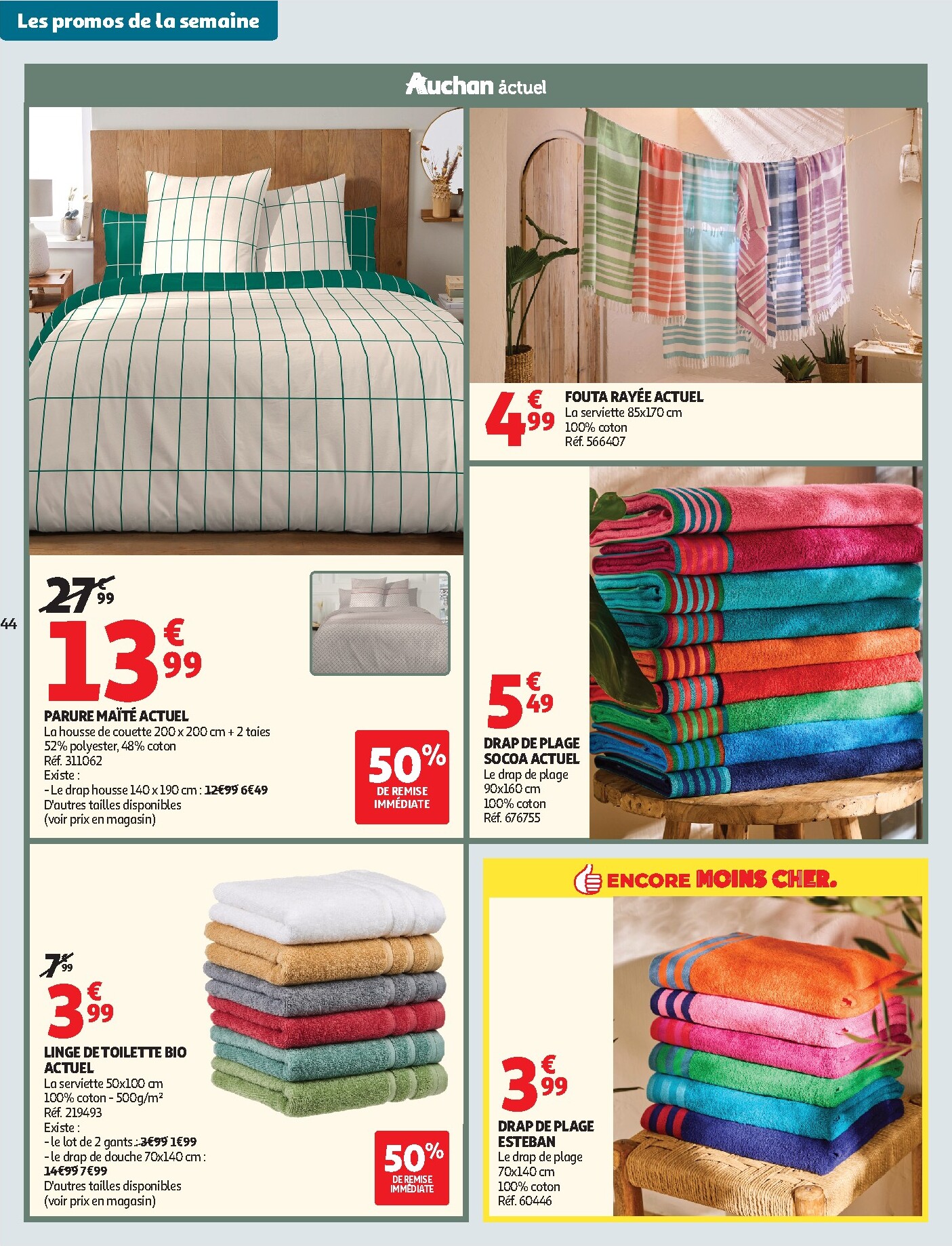 auchan - Flyer Auchan - 25 jours pour la semaine prochaine du du mardi 28/04/2026 au du dimanche 10/05/2026 - page: 44