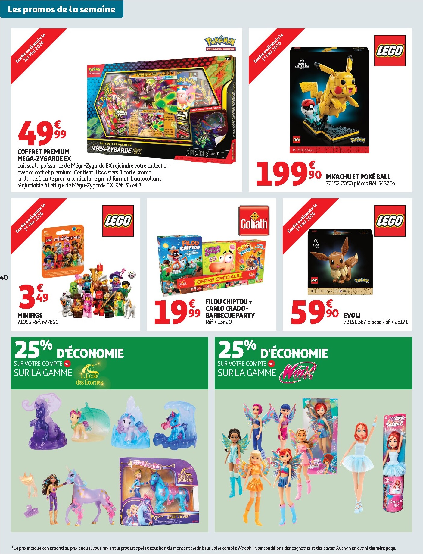 auchan - Flyer Auchan - 25 jours pour la semaine prochaine du du mardi 28/04/2026 au du dimanche 10/05/2026 - page: 40