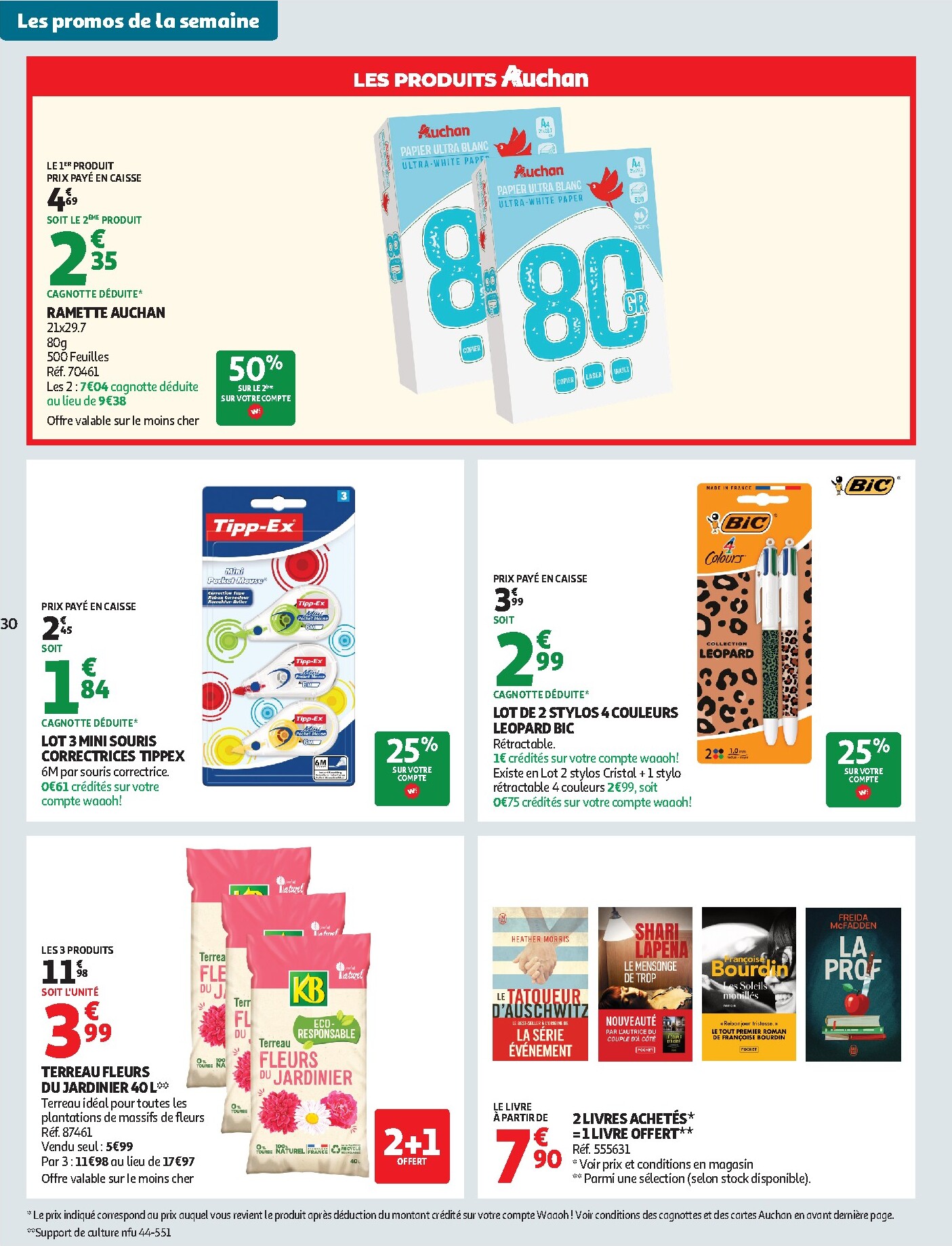 auchan - Flyer Auchan Supermarché - Produits laitiers pour la semaine prochaine du du mardi 05/05/2026 au du samedi 16/05/2026 - page: 30