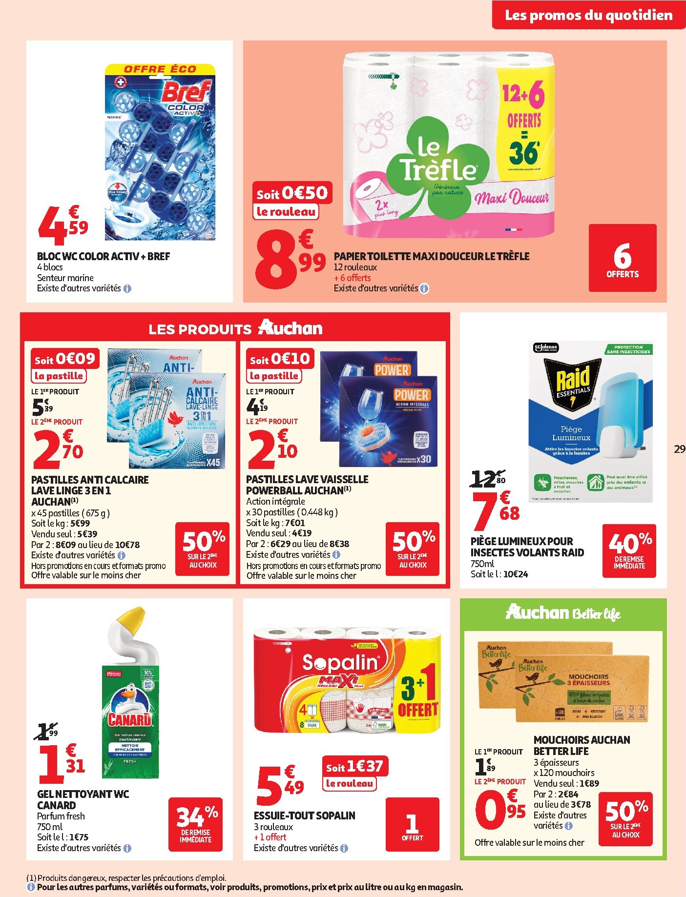 auchan - Flyer Auchan Supermarché - Produits laitiers pour la semaine prochaine du du mardi 05/05/2026 au du samedi 16/05/2026 - page: 29