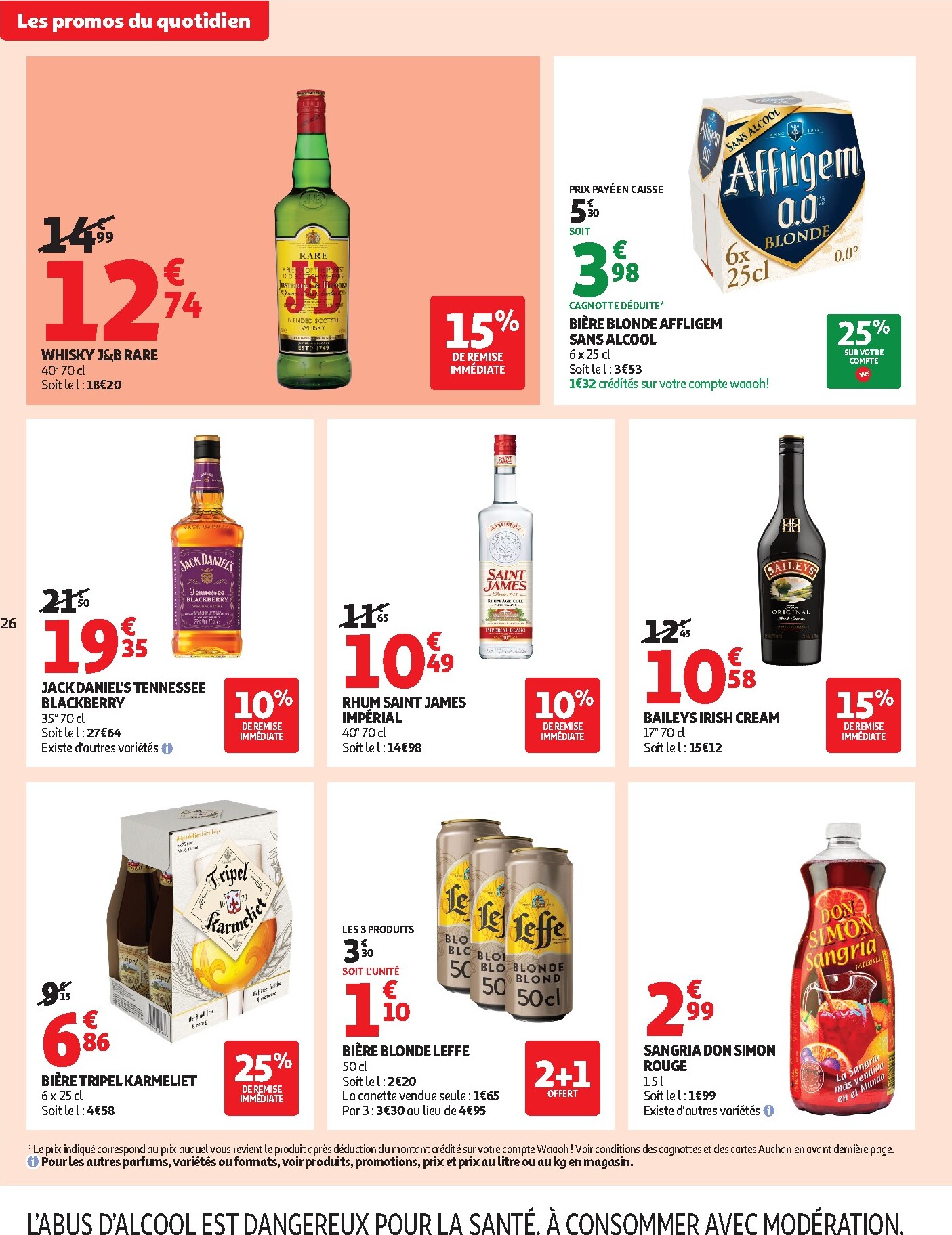 auchan - Flyer Auchan Supermarché - Produits laitiers pour la semaine prochaine du du mardi 05/05/2026 au du samedi 16/05/2026 - page: 26
