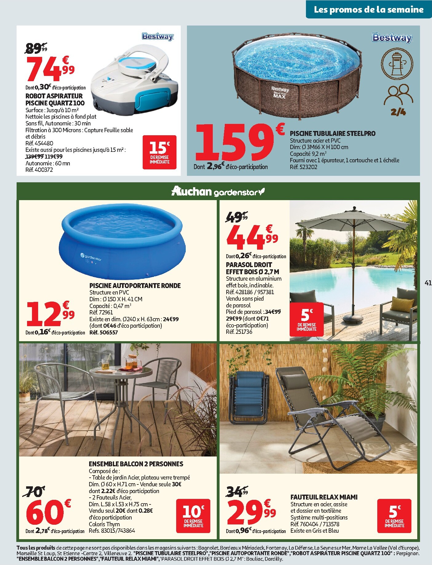auchan - Flyer Auchan pour la semaine prochaine du du mardi 12/05/2026 au du lundi 25/05/2026 - page: 41