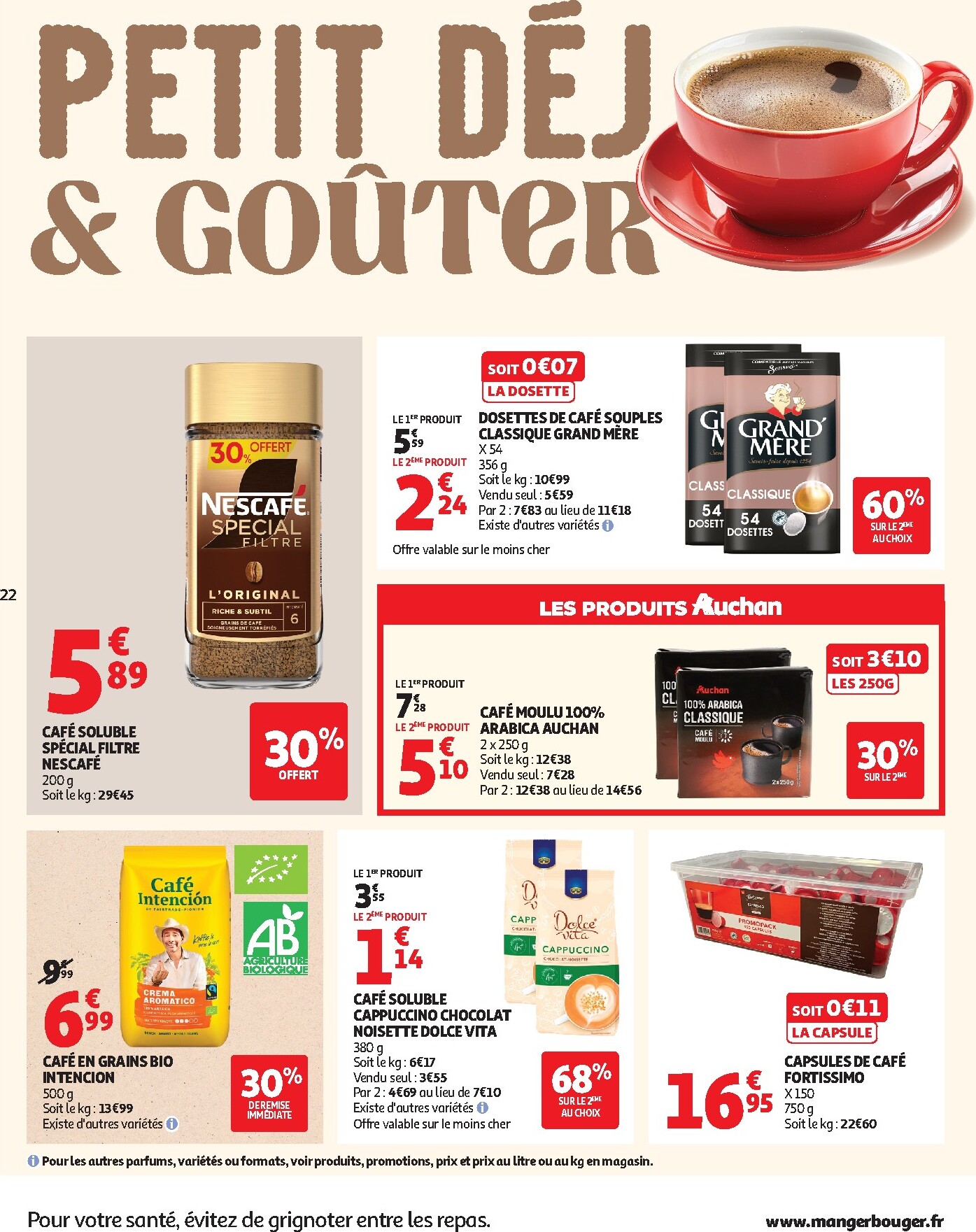 auchan - Flyer Auchan pour la semaine prochaine du du mardi 12/05/2026 au du lundi 25/05/2026 - page: 22