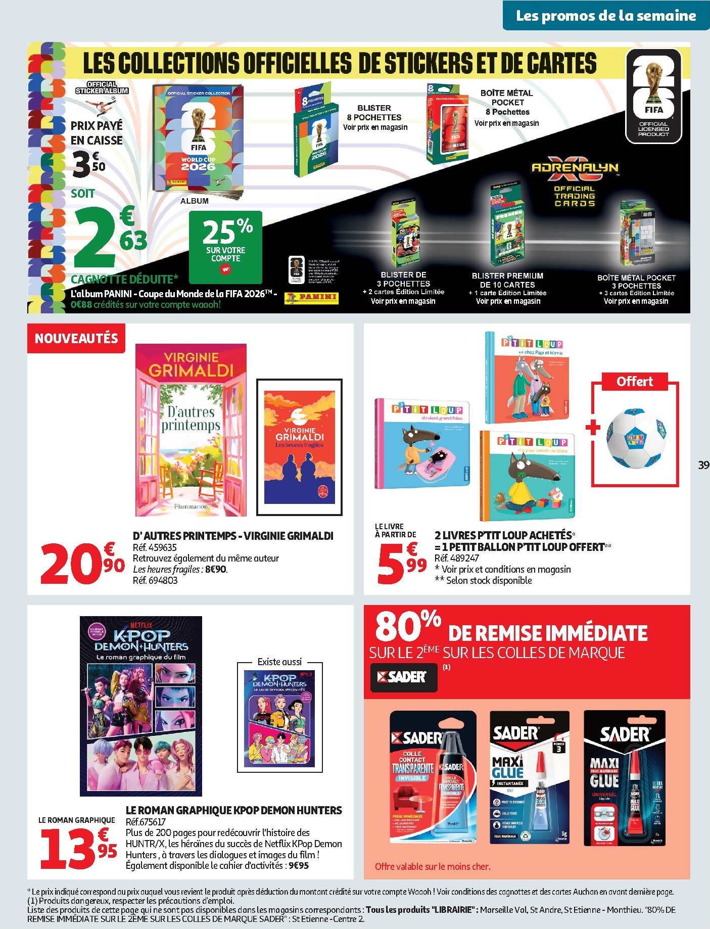 auchan - Flyer Auchan pour la semaine prochaine du du mardi 12/05/2026 au du lundi 25/05/2026 - page: 39