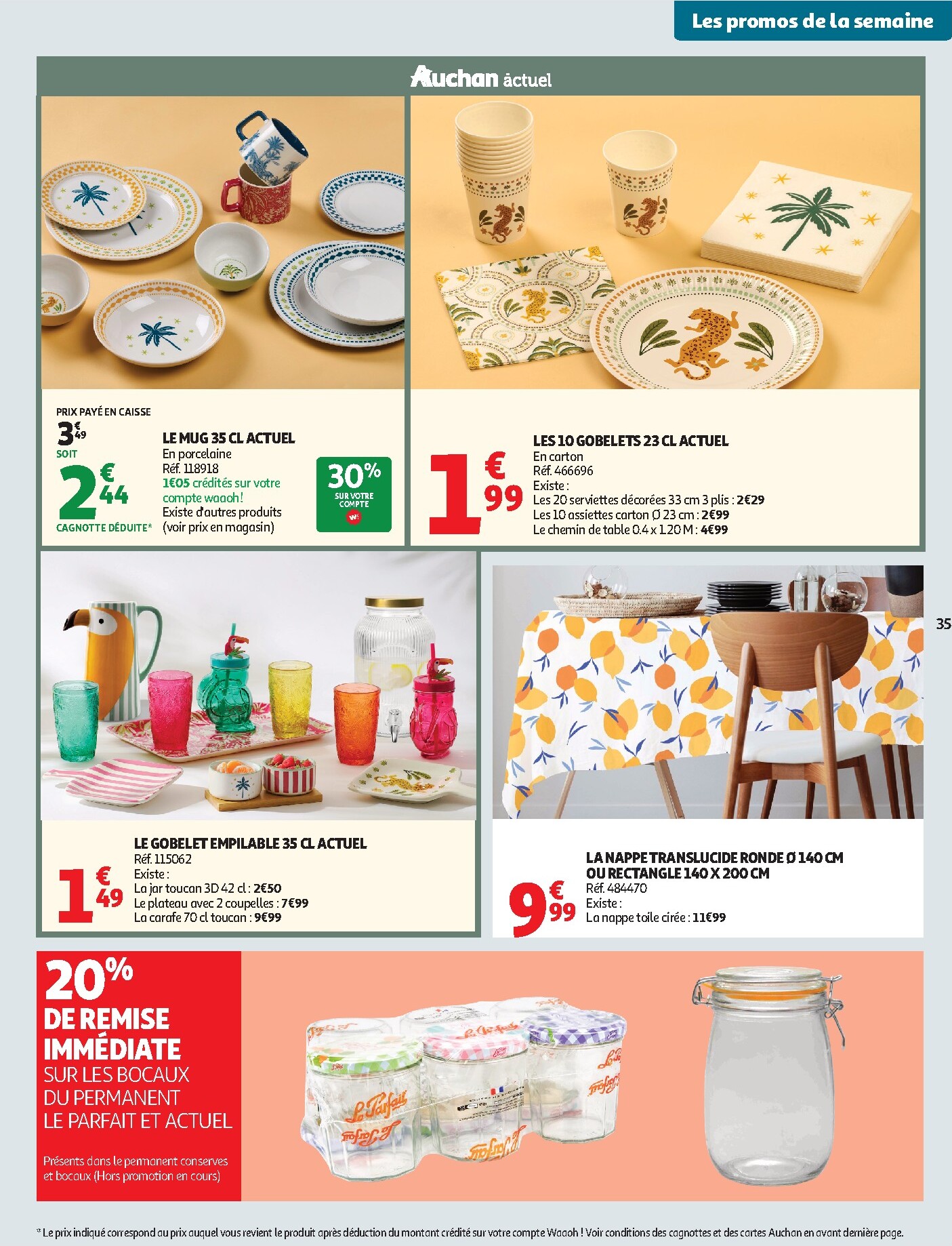 auchan - Flyer Auchan pour la semaine prochaine du du mardi 12/05/2026 au du lundi 25/05/2026 - page: 35