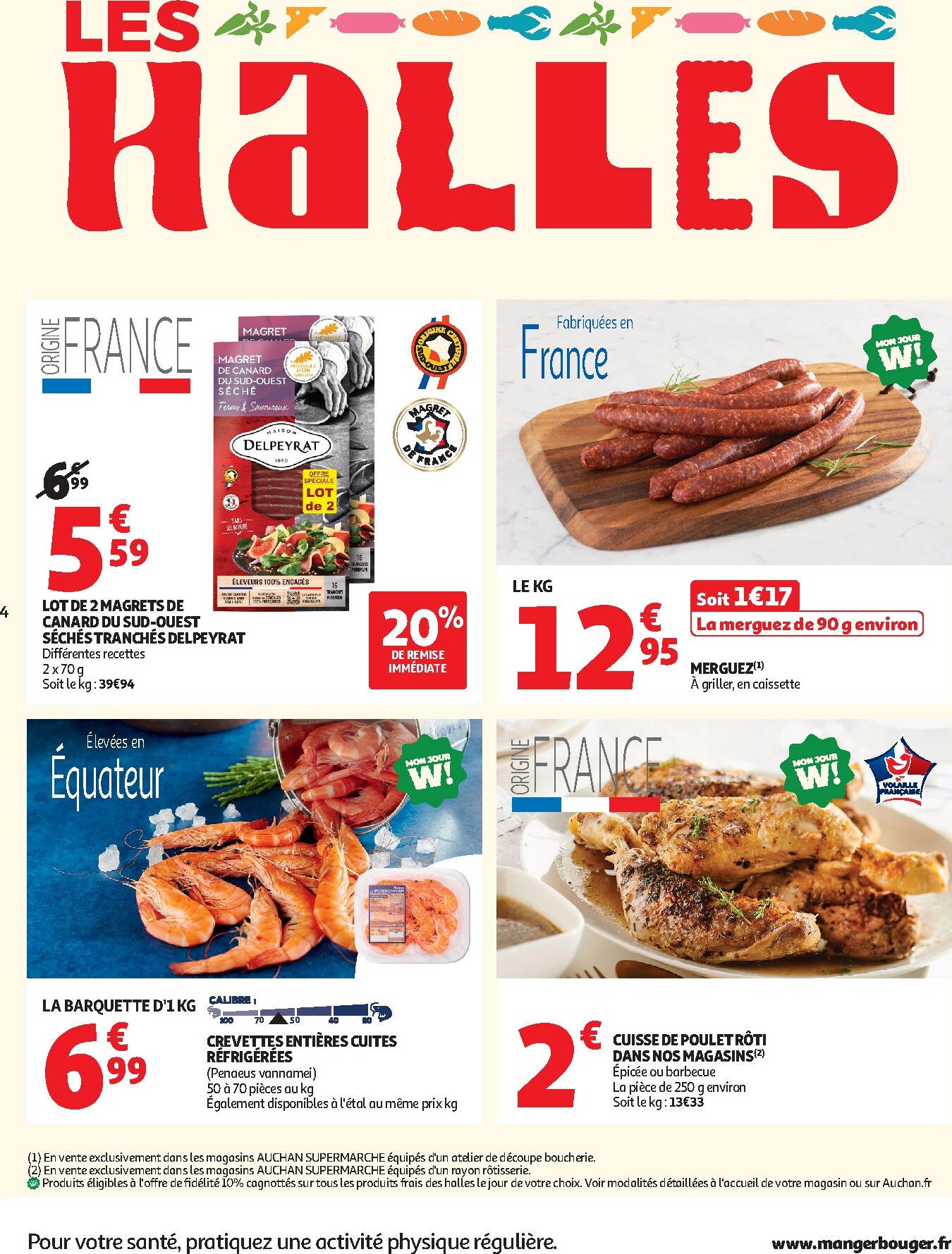 auchan - Flyer Auchan Supermarché - Saveurs Italie supers pour la semaine prochaine du du mardi 12/05/2026 au du samedi 16/05/2026 - page: 4