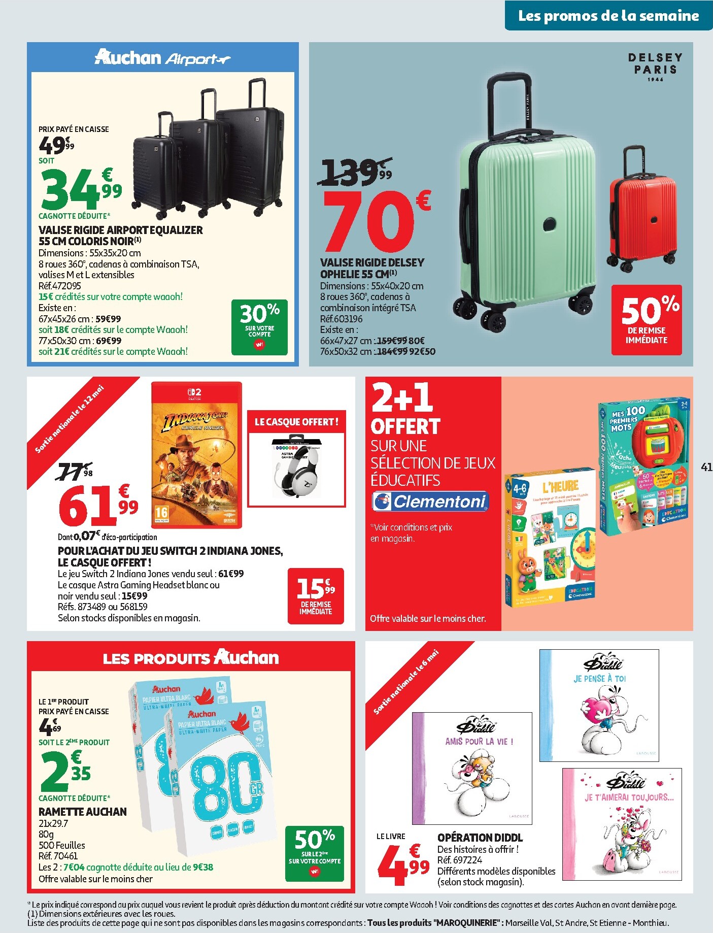 auchan - Current Auchan - Produits laitiers leaflet valid from du mardi 05/05/2026 to du dimanche 17/05/2026 - page: 41