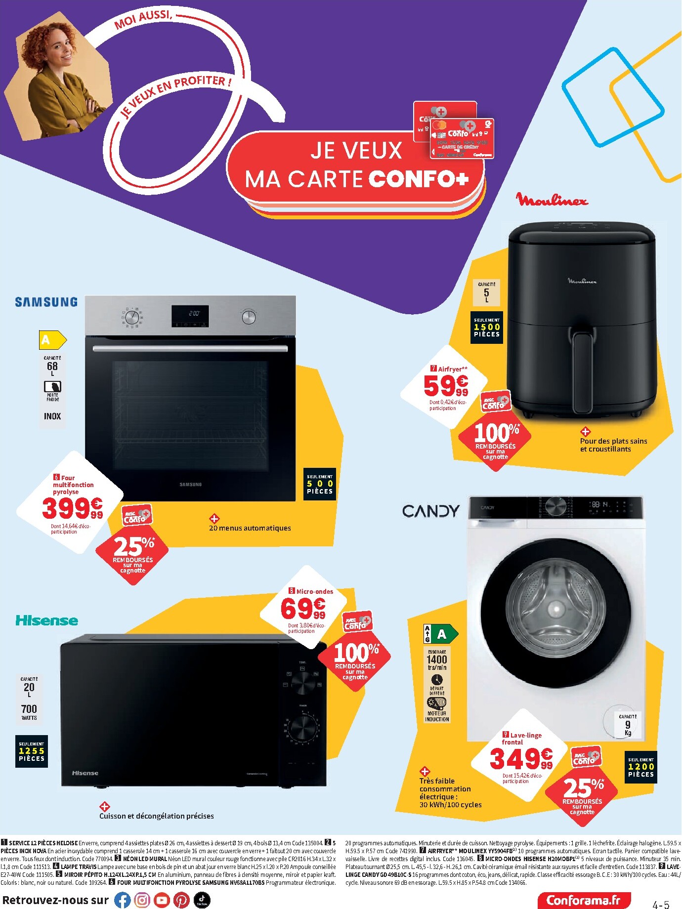 conforama - Current Conforama leaflet valid from du mardi 19/05/2026 to du lundi 08/06/2026 - page: 5