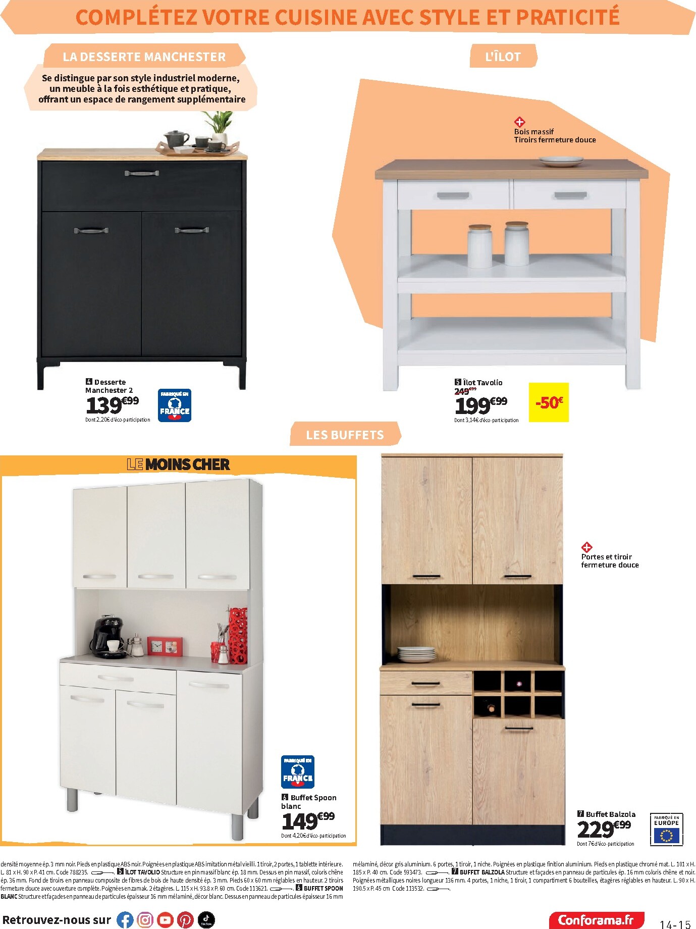 conforama - Current Conforama leaflet valid from du mardi 19/05/2026 to du lundi 08/06/2026 - page: 15