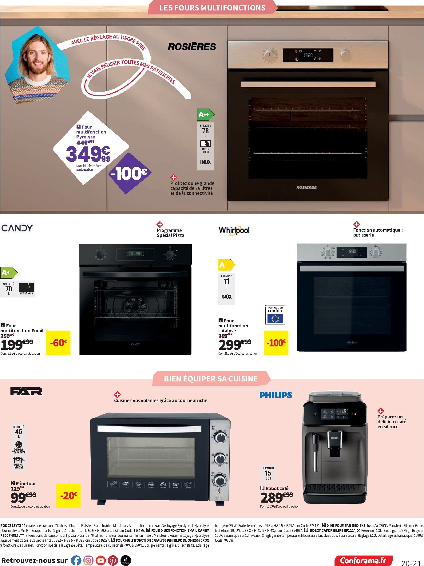 conforama - Current Conforama leaflet valid from du mardi 19/05/2026 to du lundi 08/06/2026 - page: 21