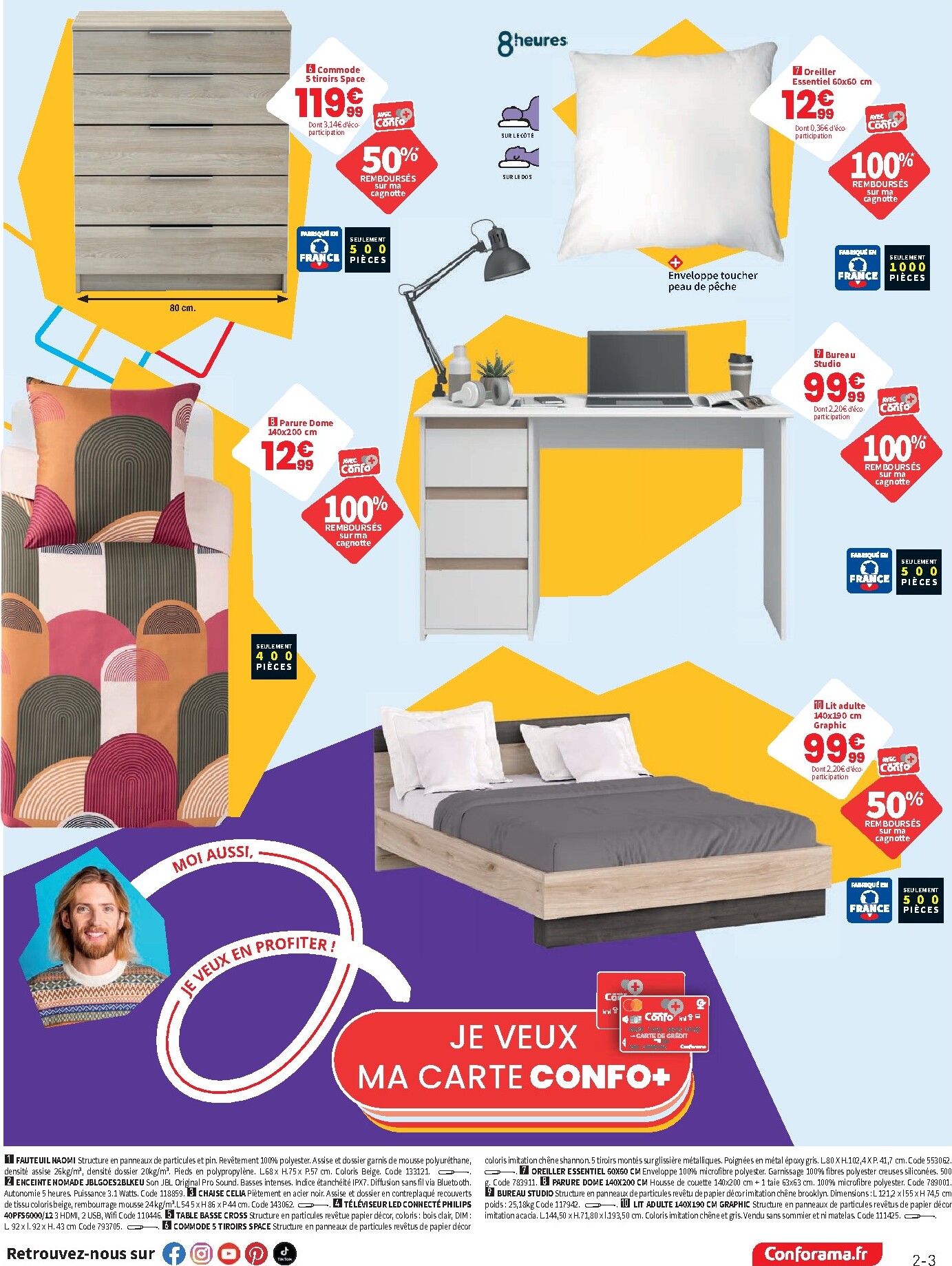 conforama - Current Conforama leaflet valid from du mardi 19/05/2026 to du lundi 08/06/2026 - page: 3