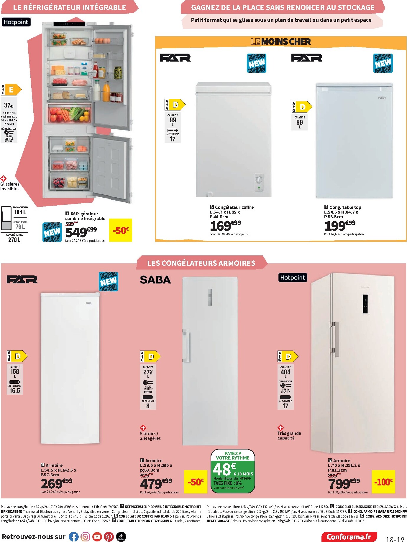 conforama - Current Conforama leaflet valid from du mardi 19/05/2026 to du lundi 08/06/2026 - page: 19