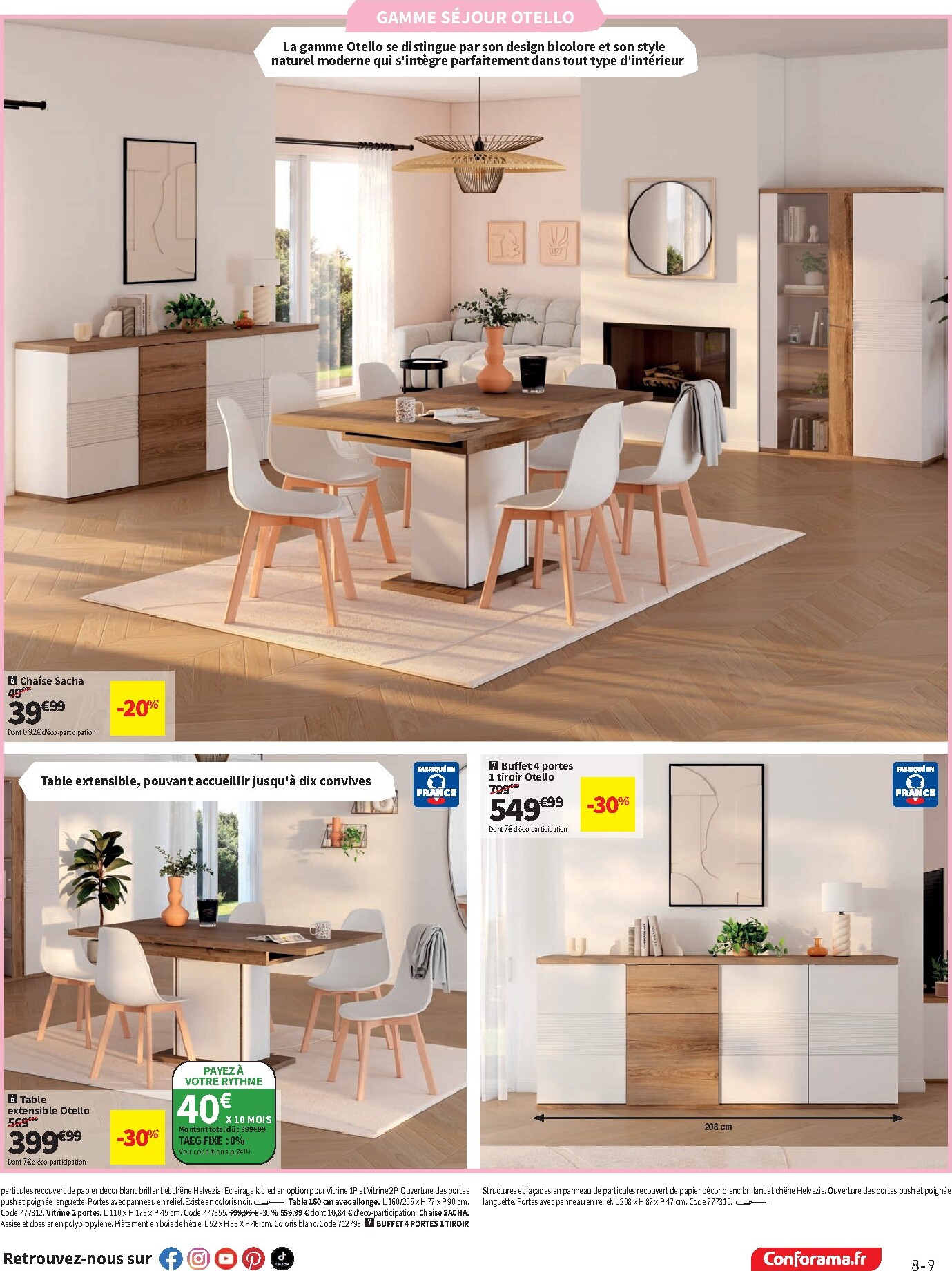 conforama - Current Conforama leaflet valid from du mardi 19/05/2026 to du lundi 08/06/2026 - page: 9