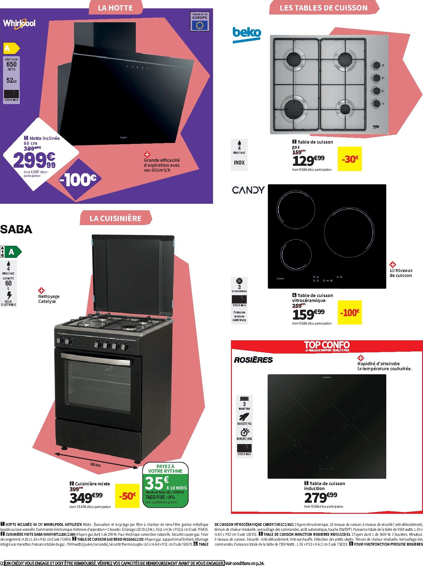 conforama - Current Conforama leaflet valid from du mardi 19/05/2026 to du lundi 08/06/2026 - page: 20