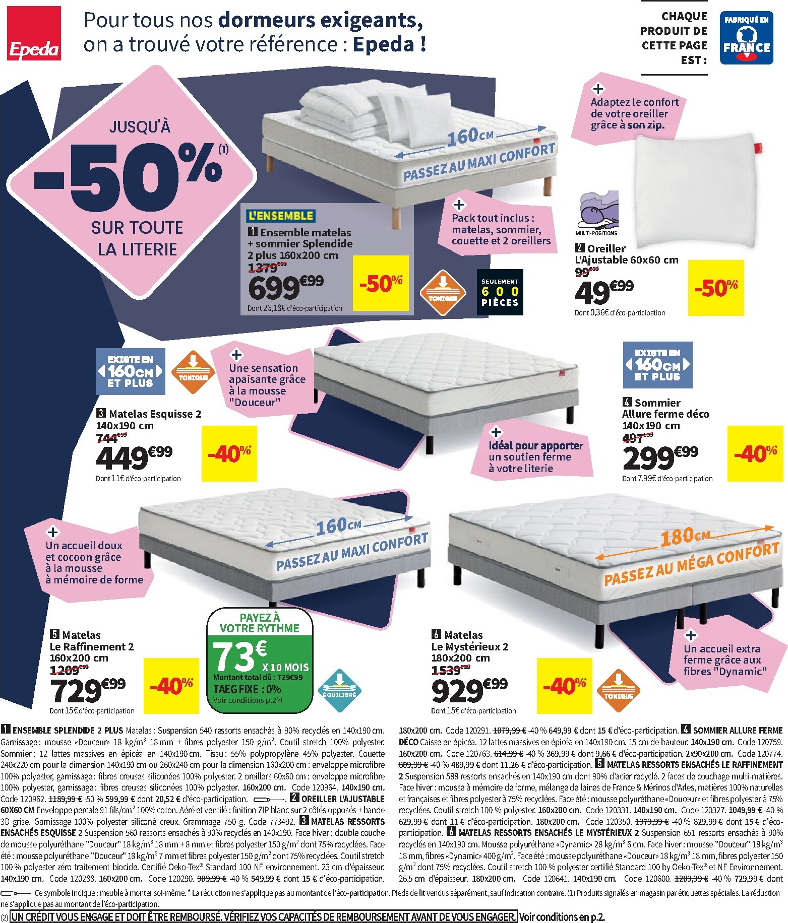 conforama - Current Conforama leaflet valid from du mardi 09/06/2026 to du lundi 06/07/2026 - page: 8