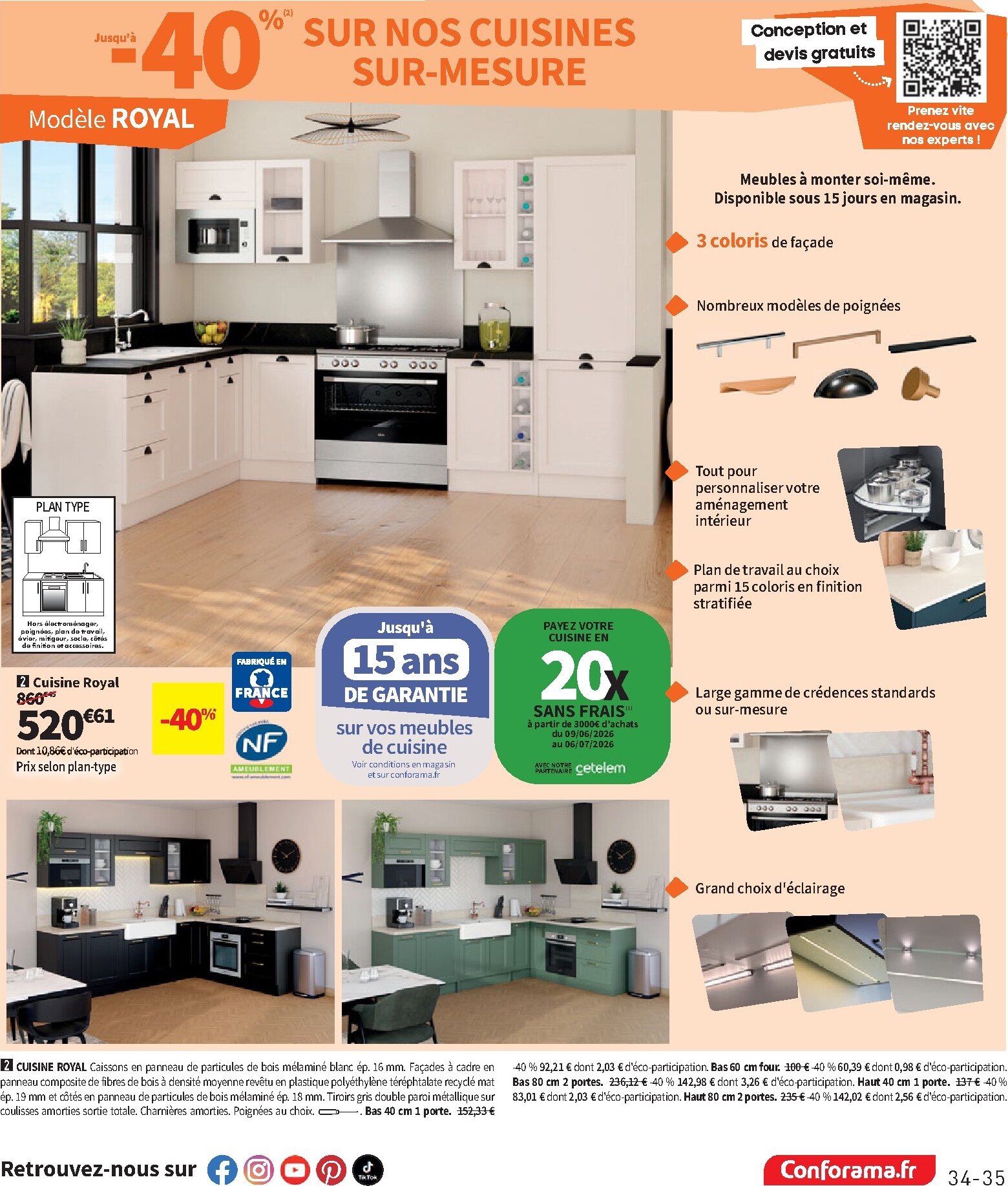 conforama - Current Conforama leaflet valid from du mardi 09/06/2026 to du lundi 06/07/2026 - page: 35