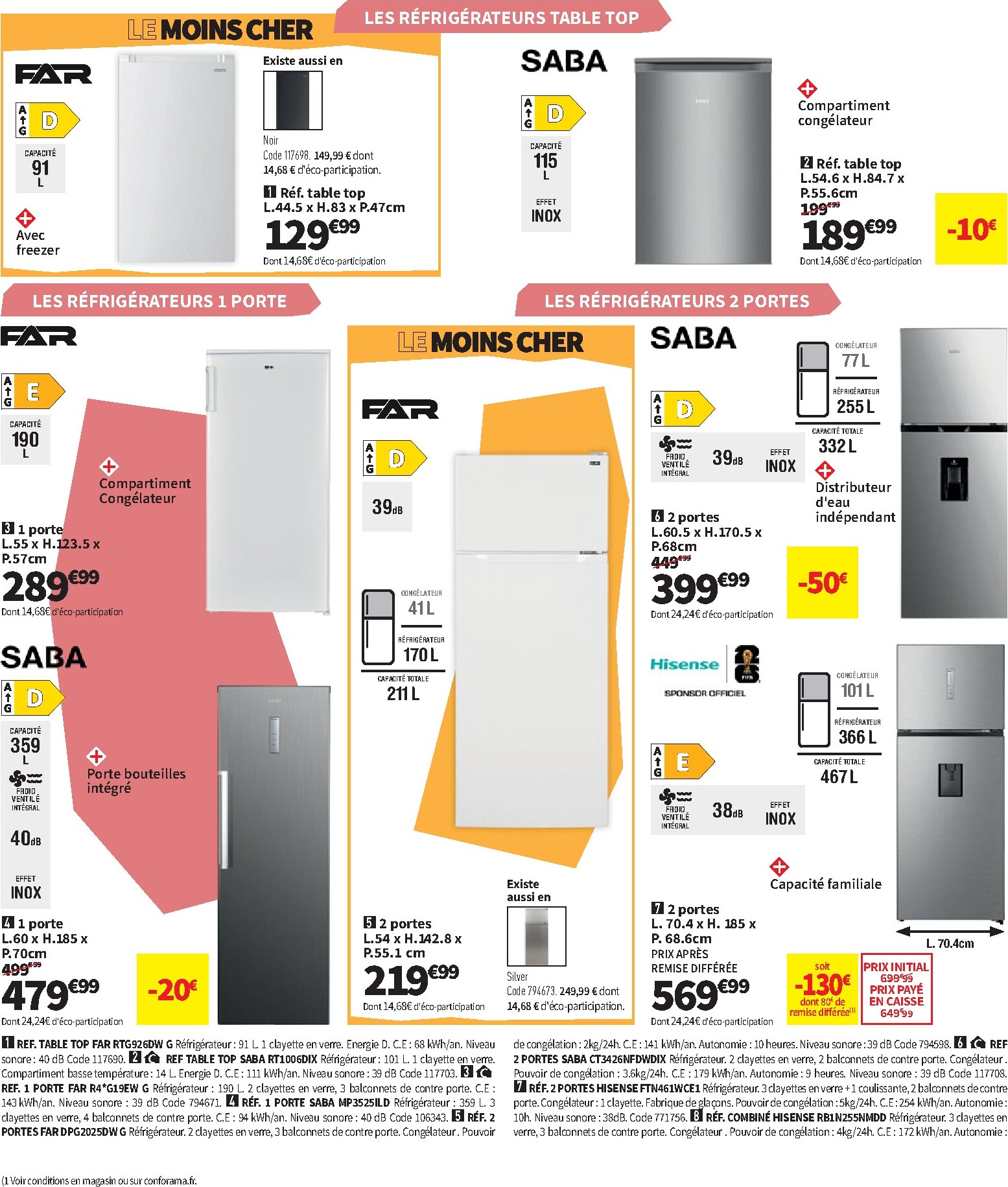 conforama - Current Conforama leaflet valid from du mardi 09/06/2026 to du lundi 06/07/2026 - page: 40