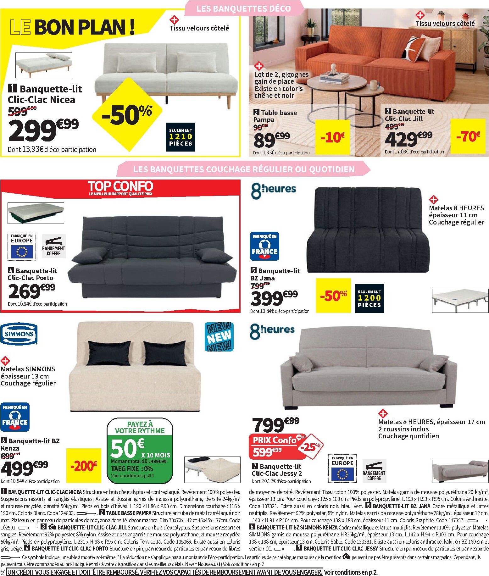 conforama - Current Conforama leaflet valid from du mardi 09/06/2026 to du lundi 06/07/2026 - page: 24
