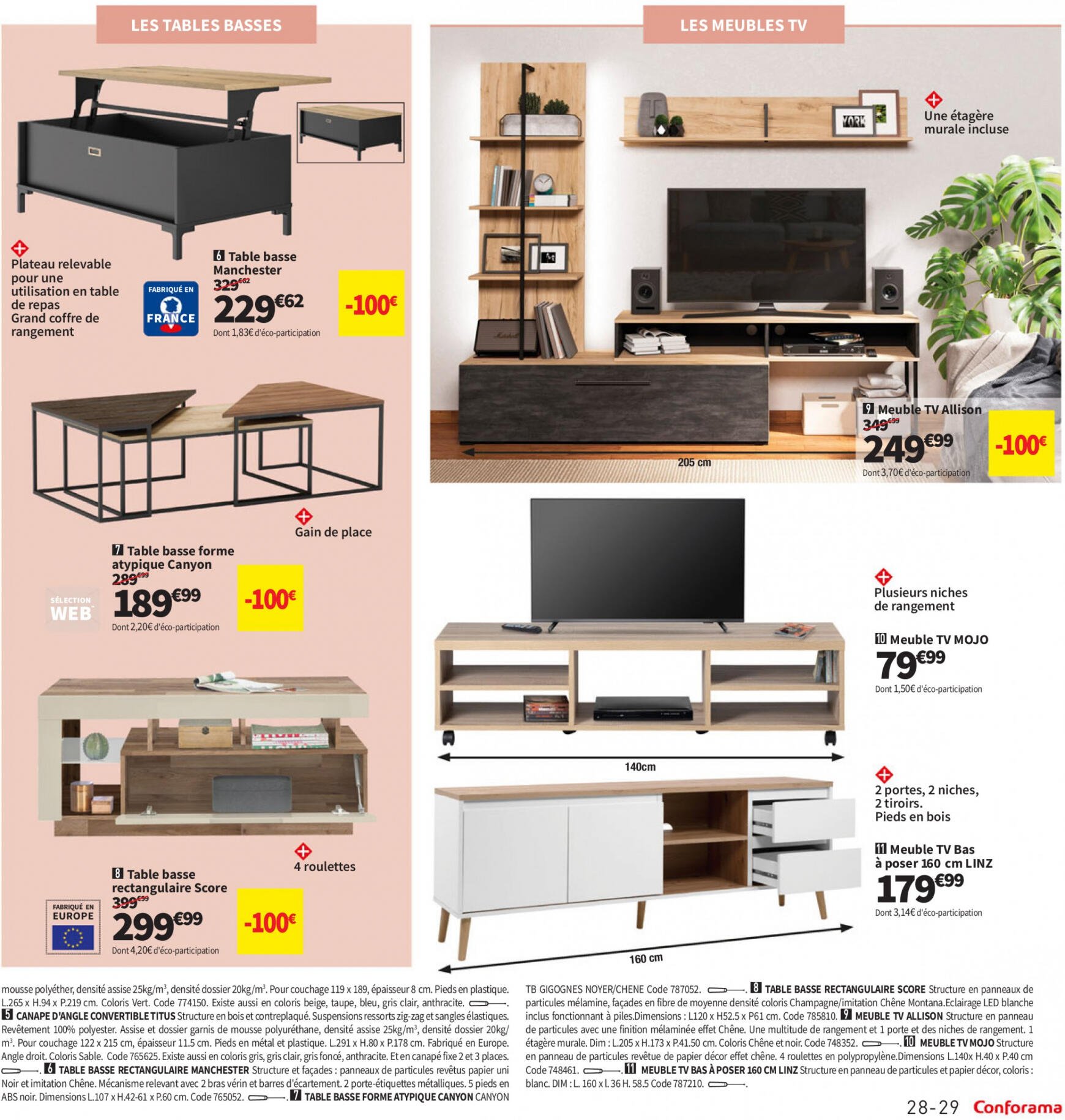 conforama - Prospectus Conforama actuel 11.06. - 08.07. - page: 29