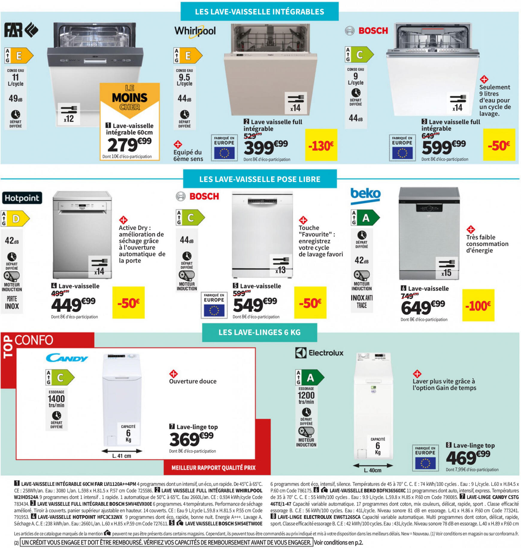 conforama - Prospectus Conforama actuel 09.07. - 05.08. - page: 44