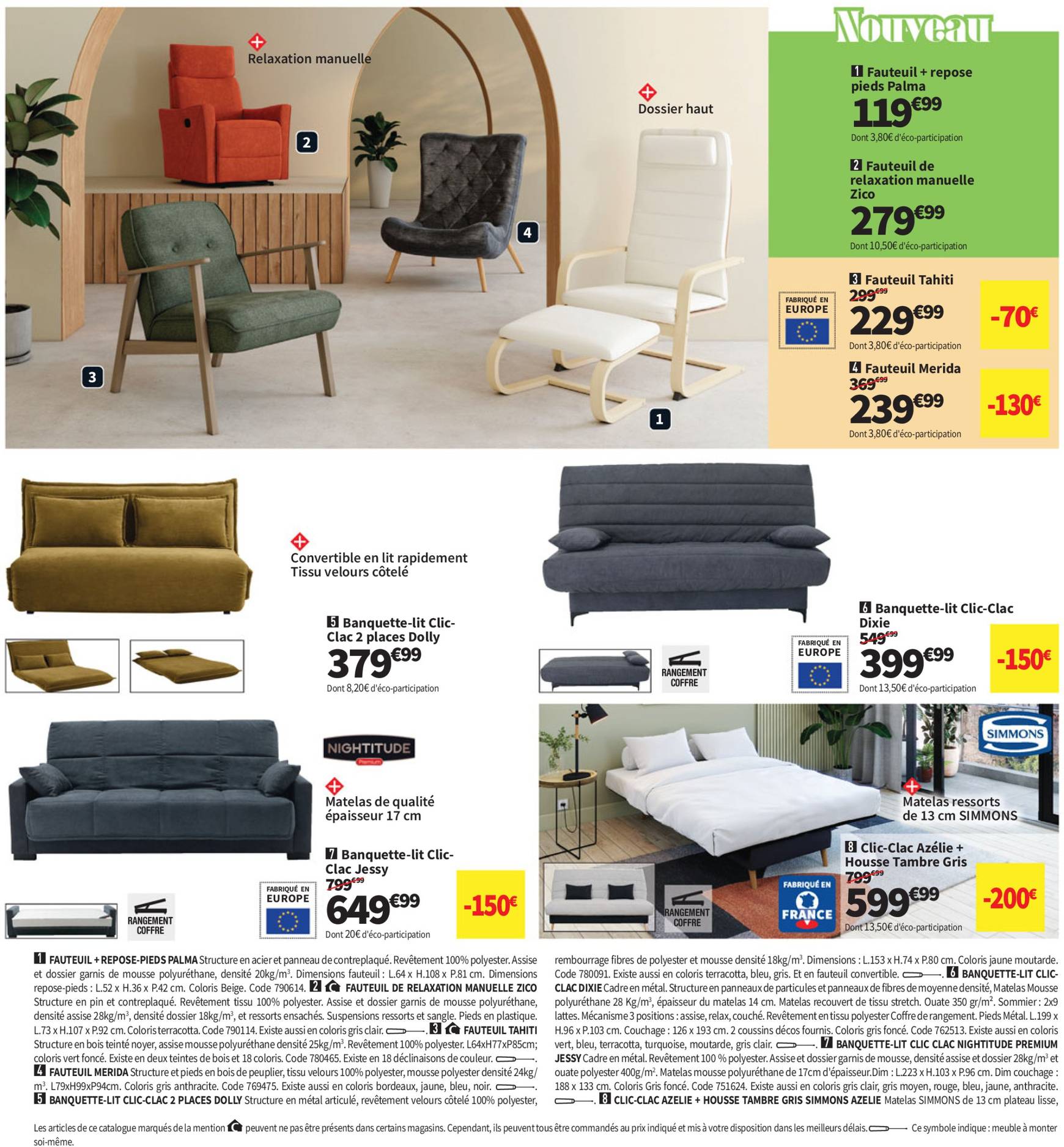 conforama - Catalogue Conforama valable dès 01.10. - 28.10. - page: 10