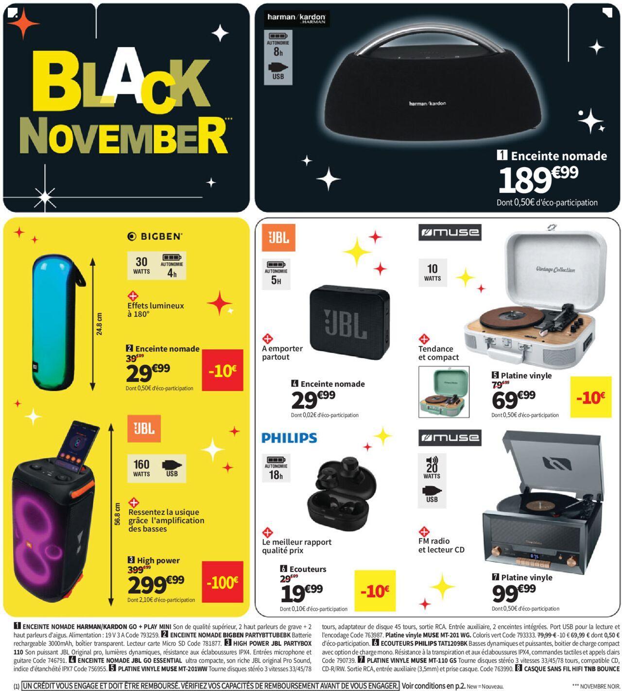 conforama - Conforama Black Friday à partir du 29/10/2024 - 02/12/2024 - page: 4