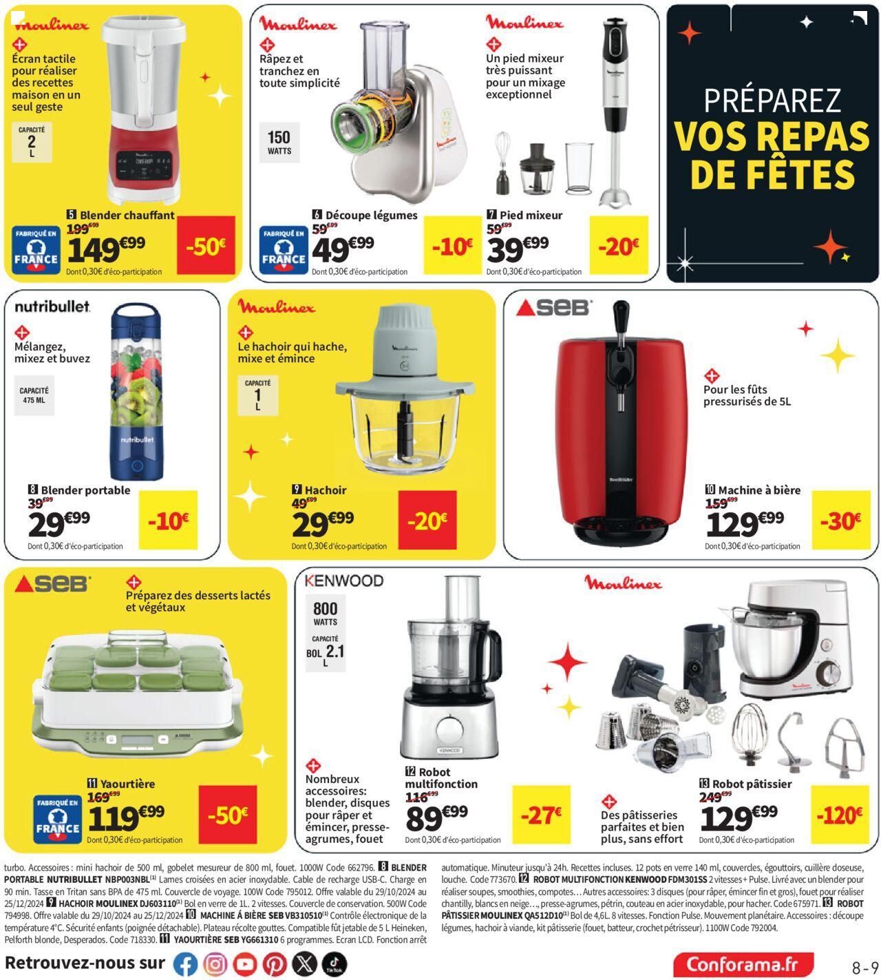 conforama - Conforama Black Friday à partir du 29/10/2024 - 02/12/2024 - page: 9