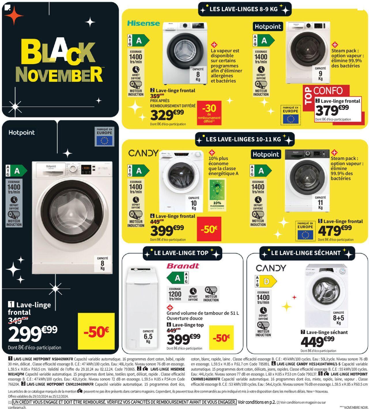 conforama - Conforama Black Friday à partir du 29/10/2024 - 02/12/2024 - page: 22