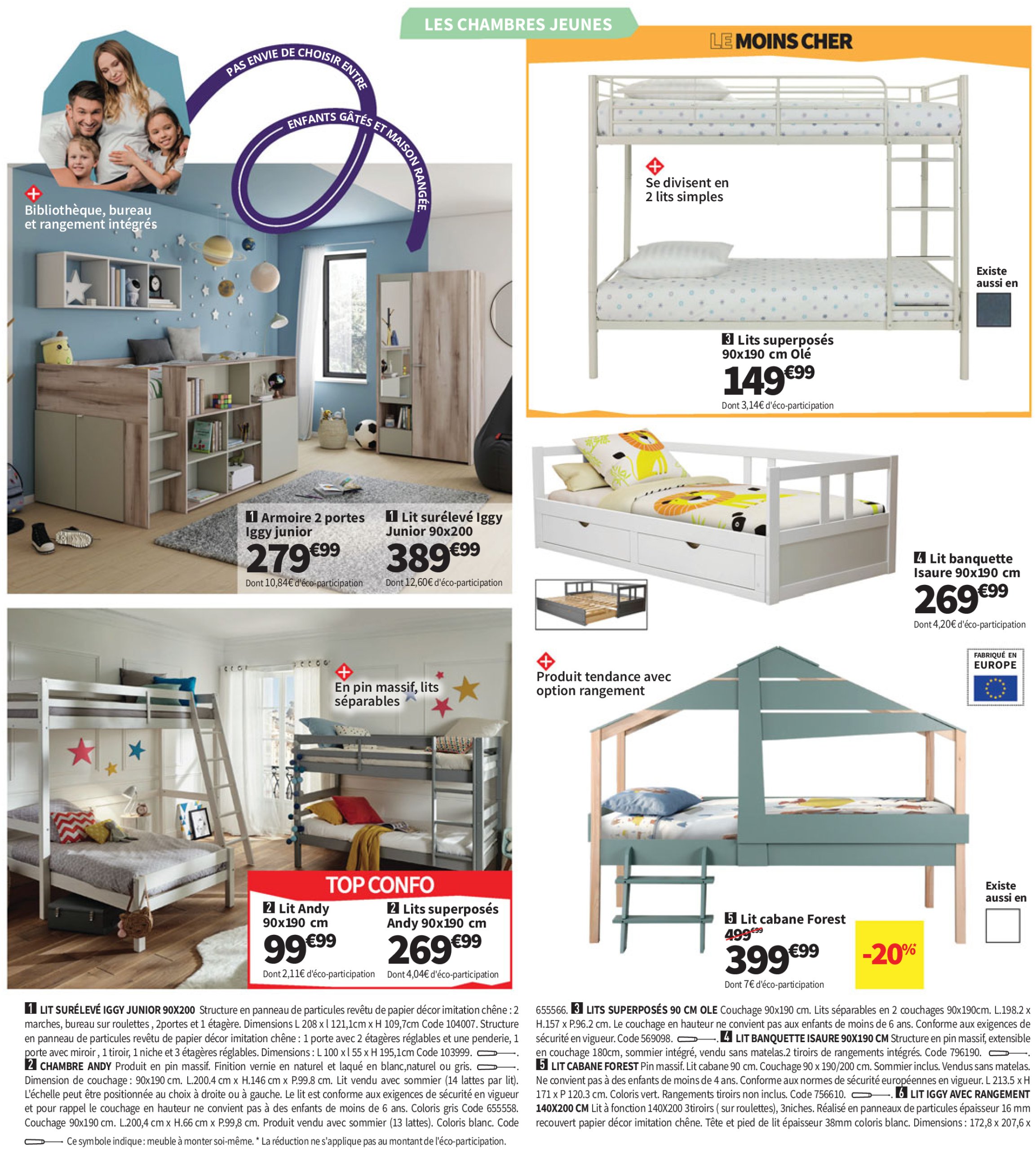 conforama - Catalogue Conforama valable du 10/06 au 07/07 - page: 18 conforama - Catalogue Conforama valable du 10/06 au 07/07 - page: 18