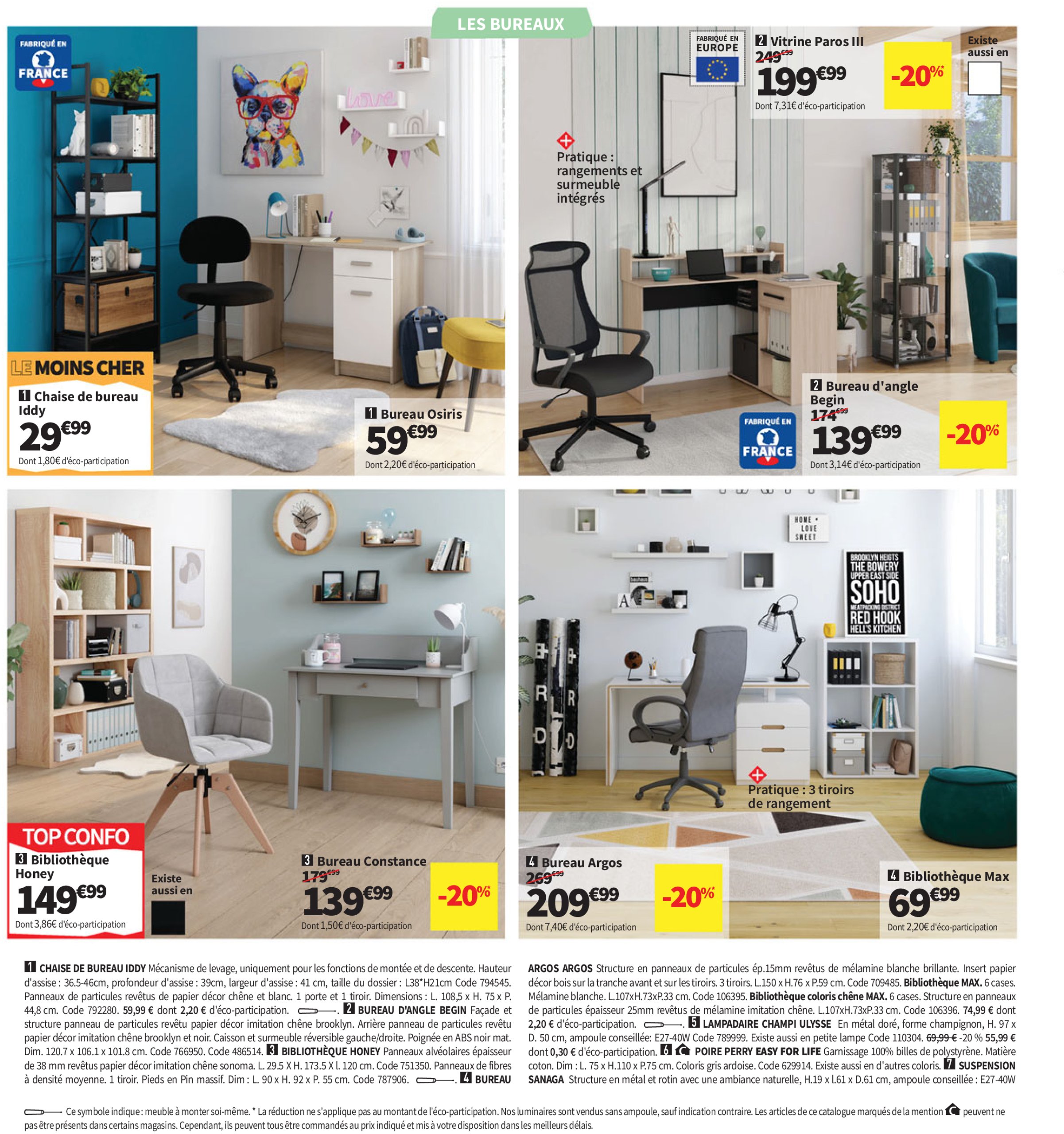 conforama - Catalogue Conforama valable du 10/06 au 07/07 - page: 20 conforama - Catalogue Conforama valable du 10/06 au 07/07 - page: 20