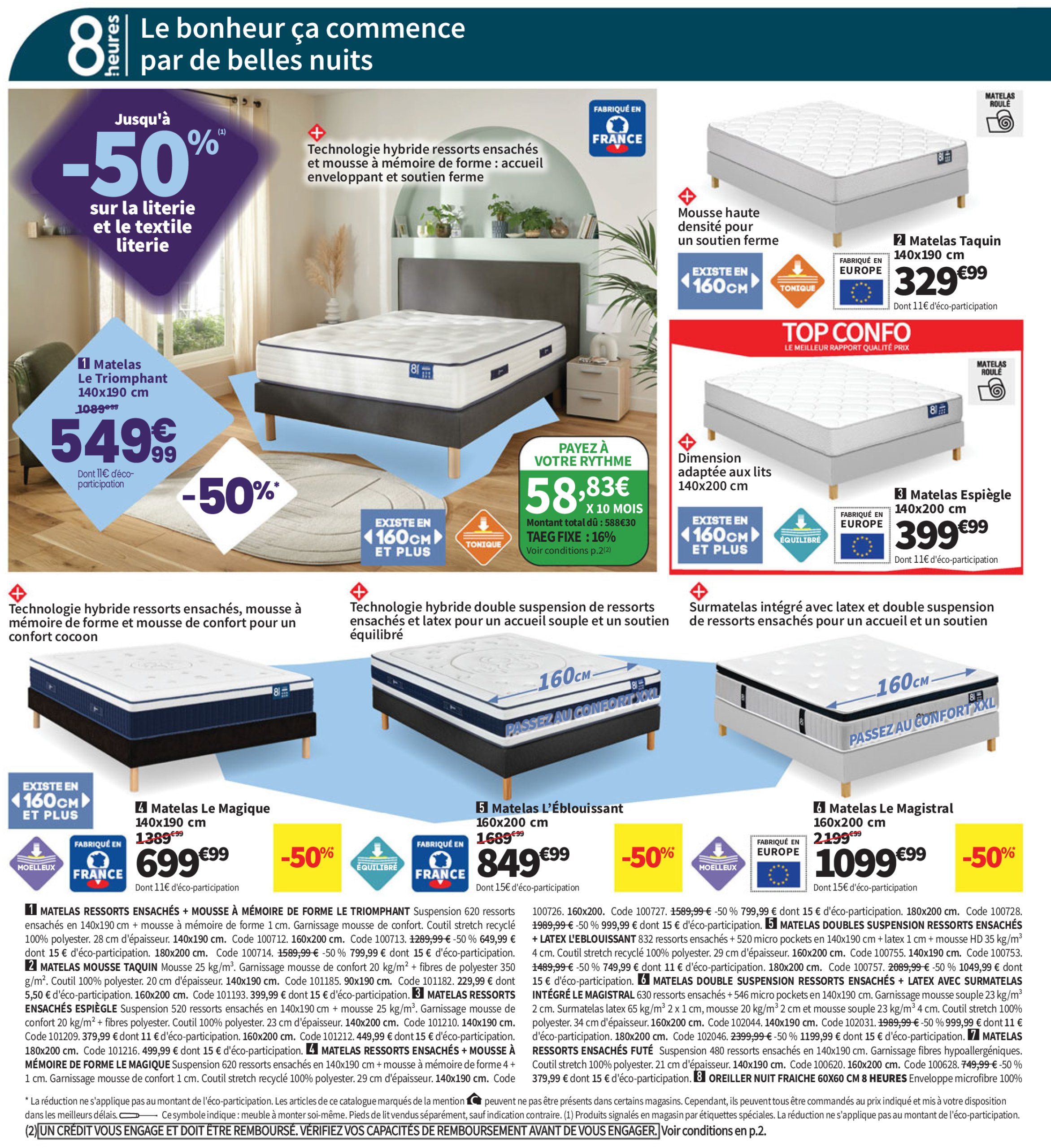 conforama - Catalogue Conforama valable du 10/06 au 07/07 - page: 4 conforama - Catalogue Conforama valable du 10/06 au 07/07 - page: 4