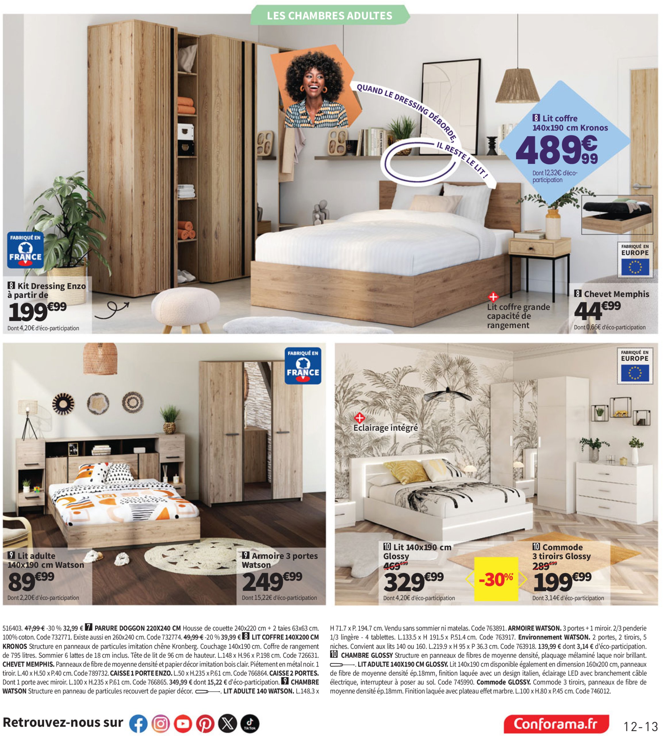 conforama - Catalogue Conforama valable du 10/06 au 07/07 - page: 13 conforama - Catalogue Conforama valable du 10/06 au 07/07 - page: 13