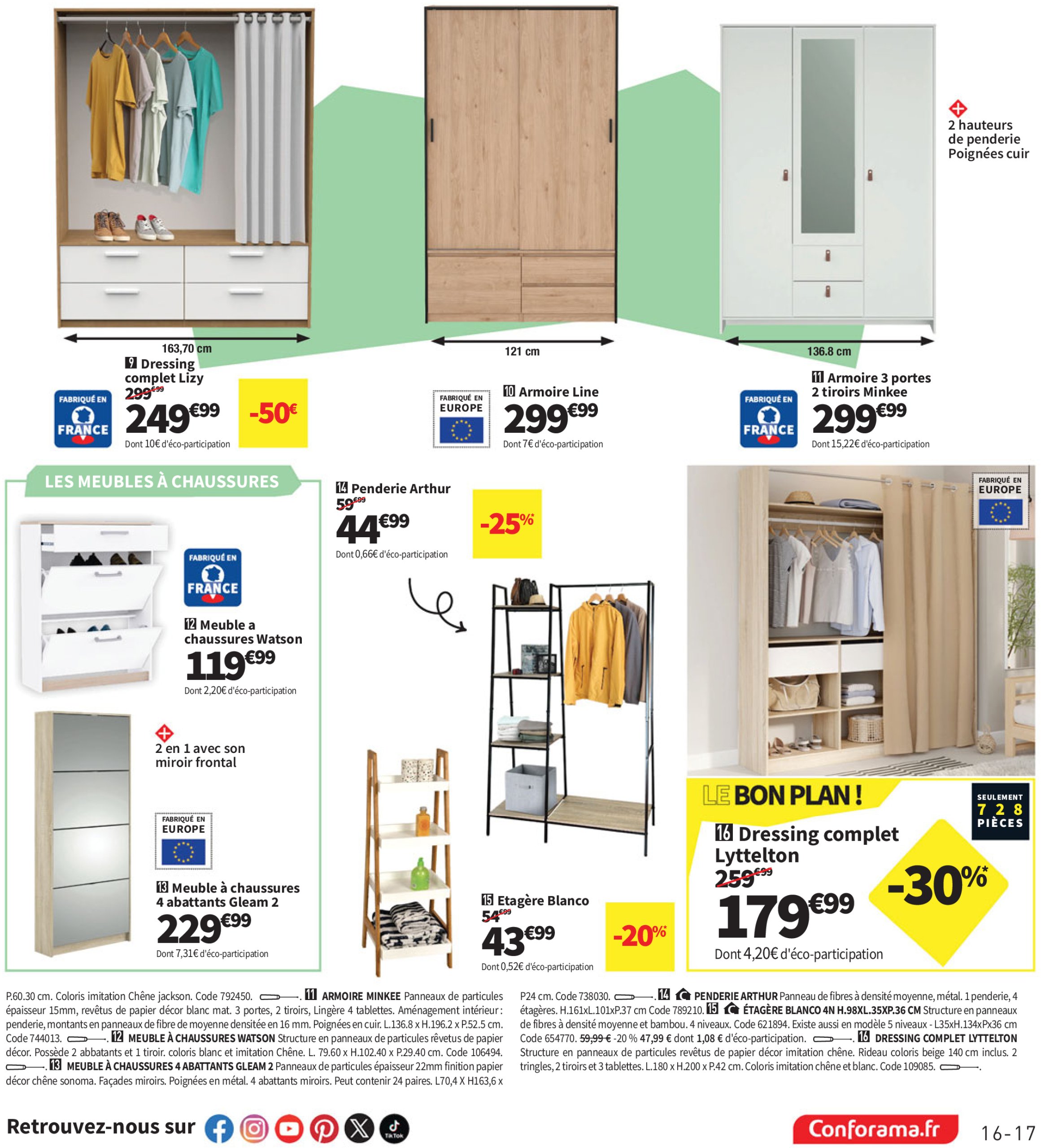conforama - Catalogue Conforama valable du 10/06 au 07/07 - page: 17 conforama - Catalogue Conforama valable du 10/06 au 07/07 - page: 17
