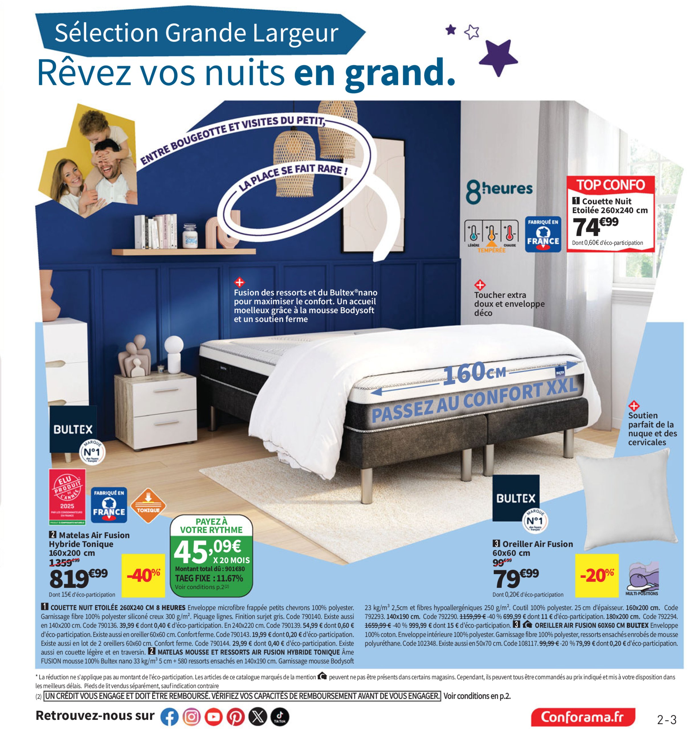 conforama - Catalogue Conforama valable du 10/06 au 07/07 - page: 3 conforama - Catalogue Conforama valable du 10/06 au 07/07 - page: 3