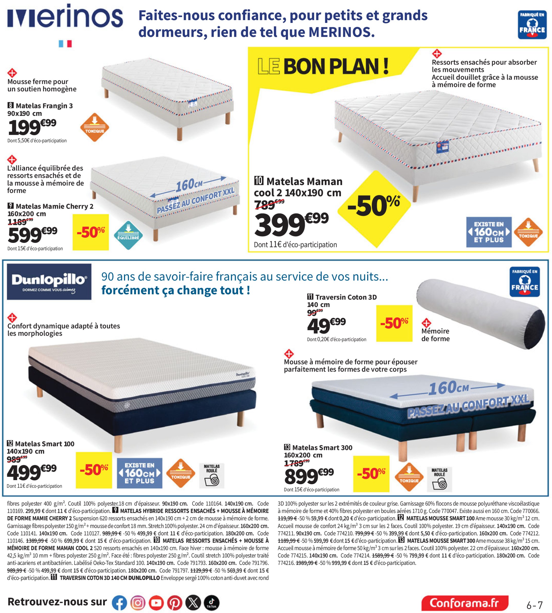 conforama - Catalogue Conforama valable du 10/06 au 07/07 - page: 7 conforama - Catalogue Conforama valable du 10/06 au 07/07 - page: 7