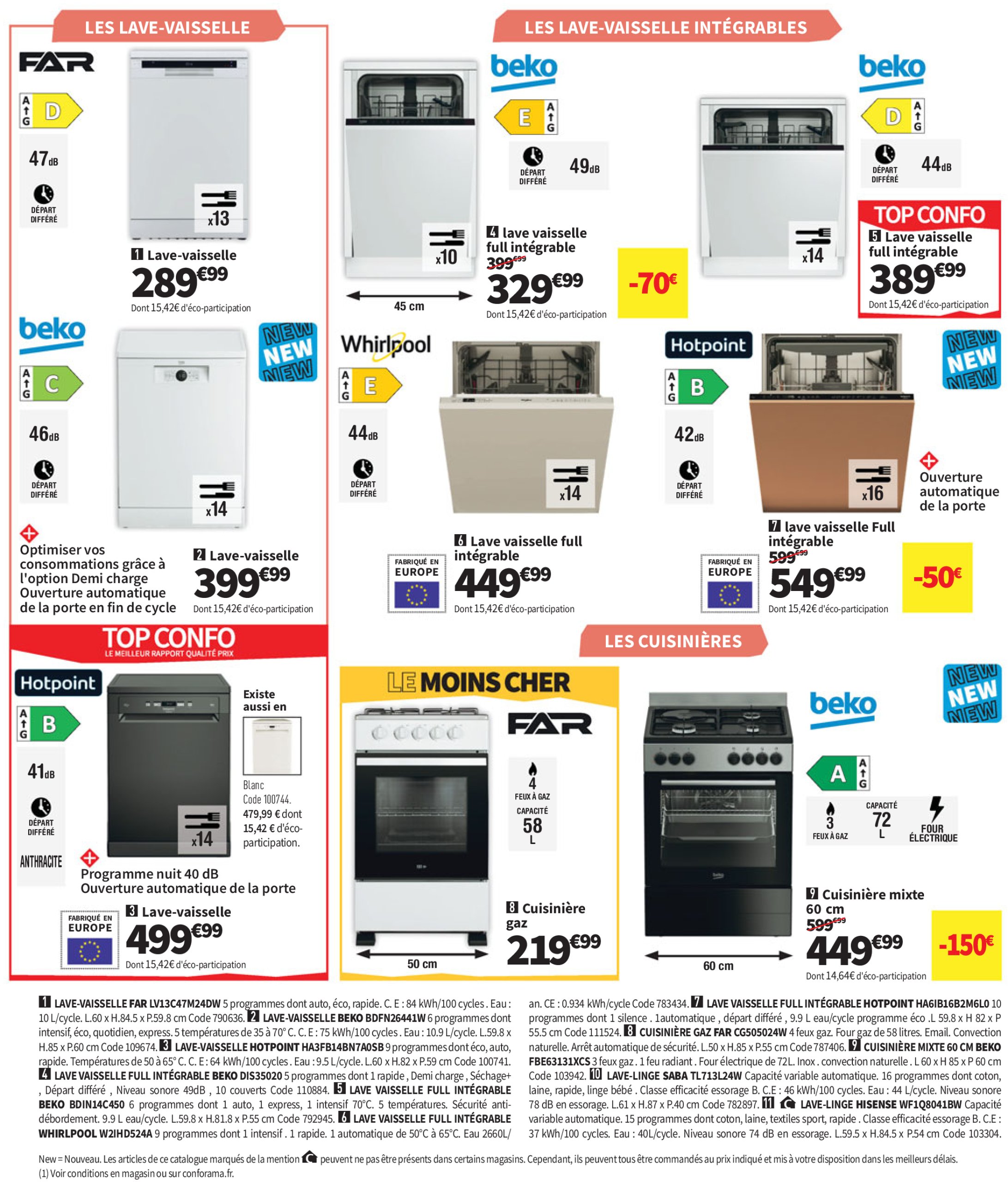 conforama - Catalogue Conforama valable du 08/07 au 04/08 - page: 30