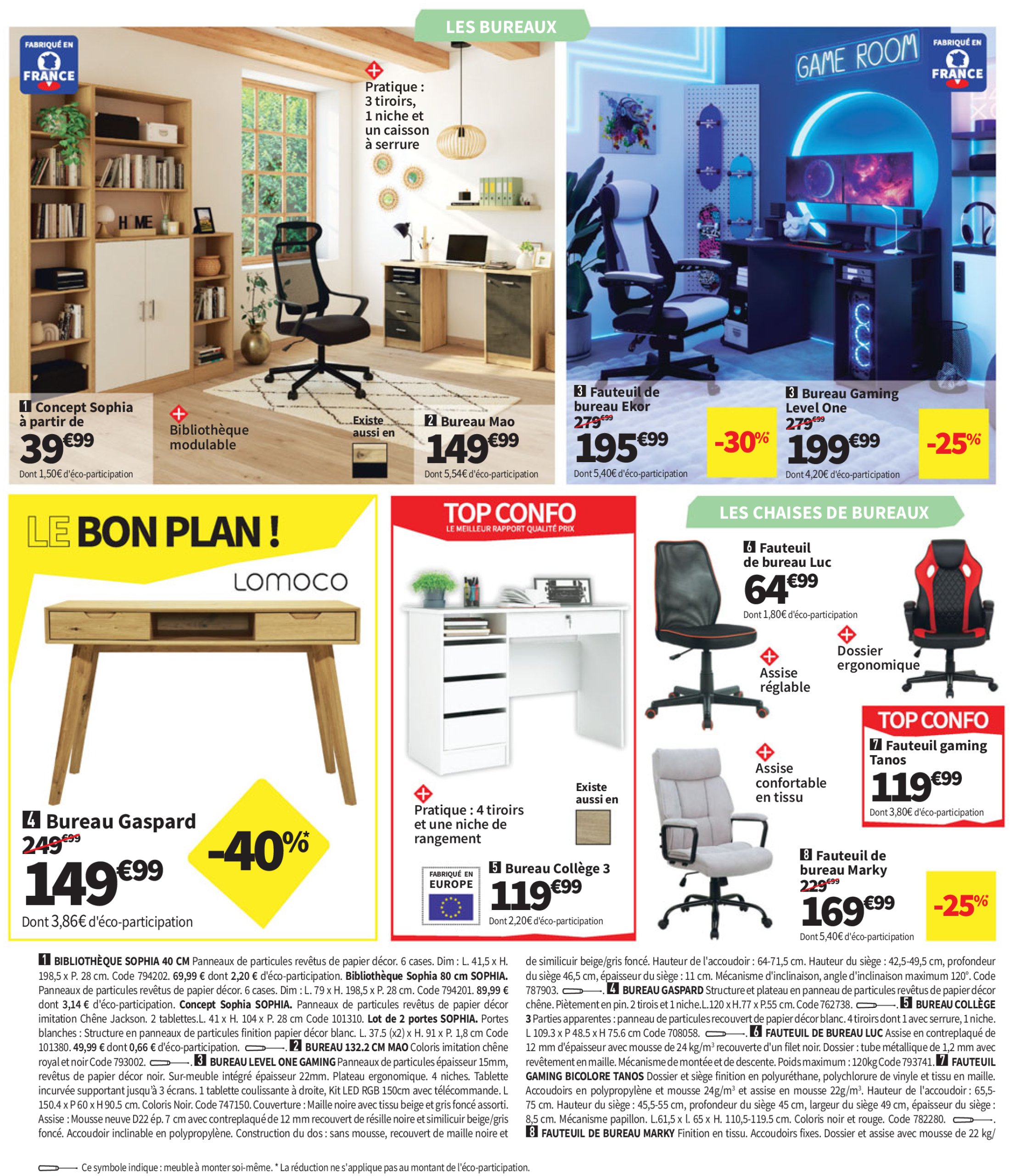 conforama - Catalogue Conforama valable du 08/07 au 04/08 - page: 14
