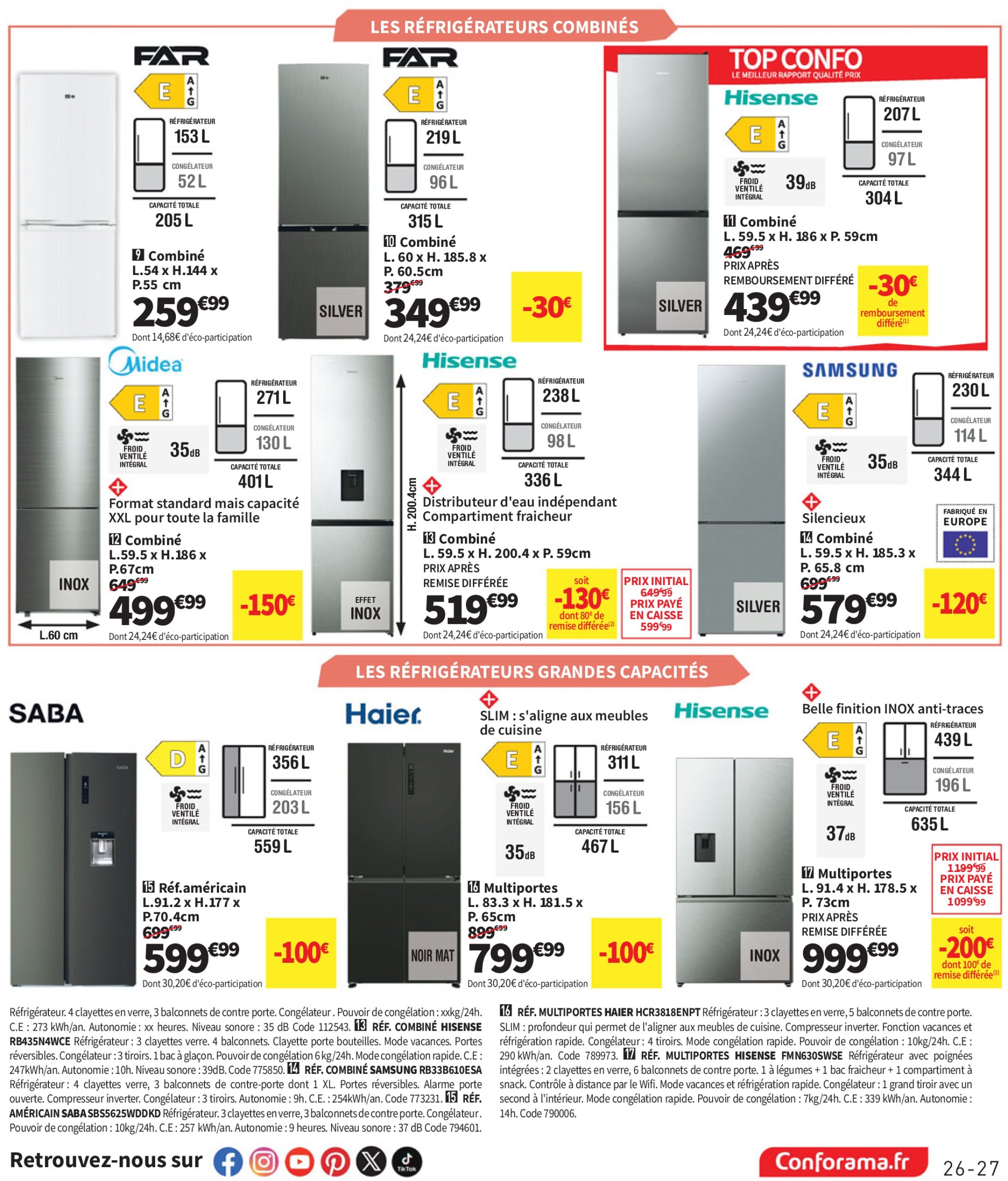 conforama - Catalogue Conforama valable du 08/07 au 04/08 - page: 27