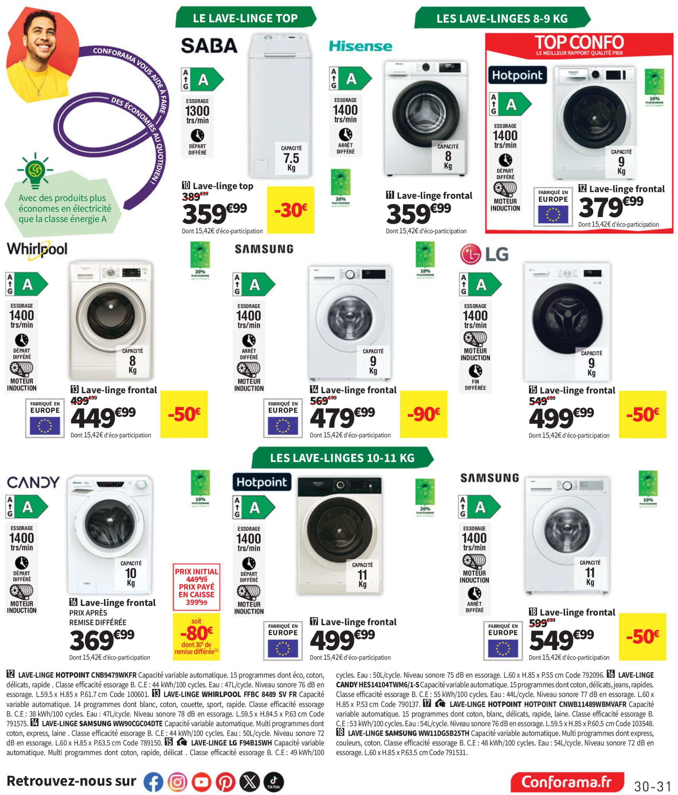 conforama - Catalogue Conforama valable du 08/07 au 04/08 - page: 31