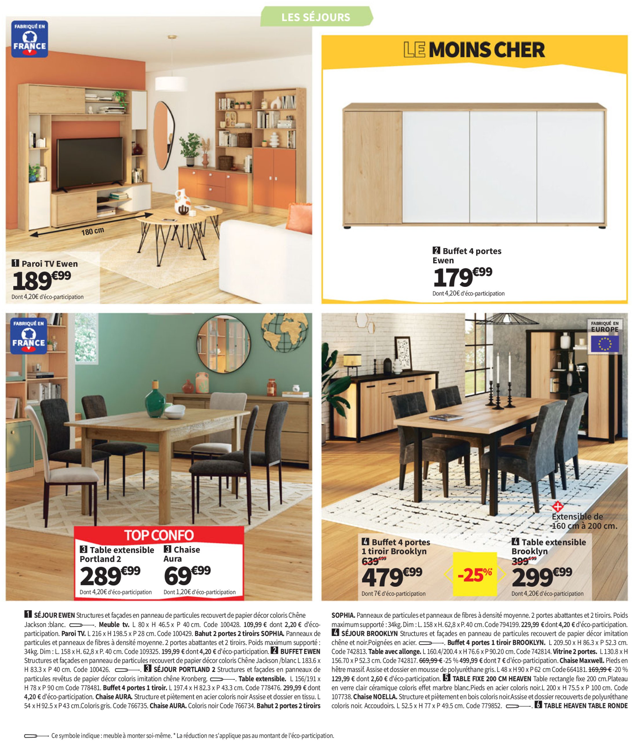 conforama - Catalogue Conforama valable du 08/07 au 04/08 - page: 22