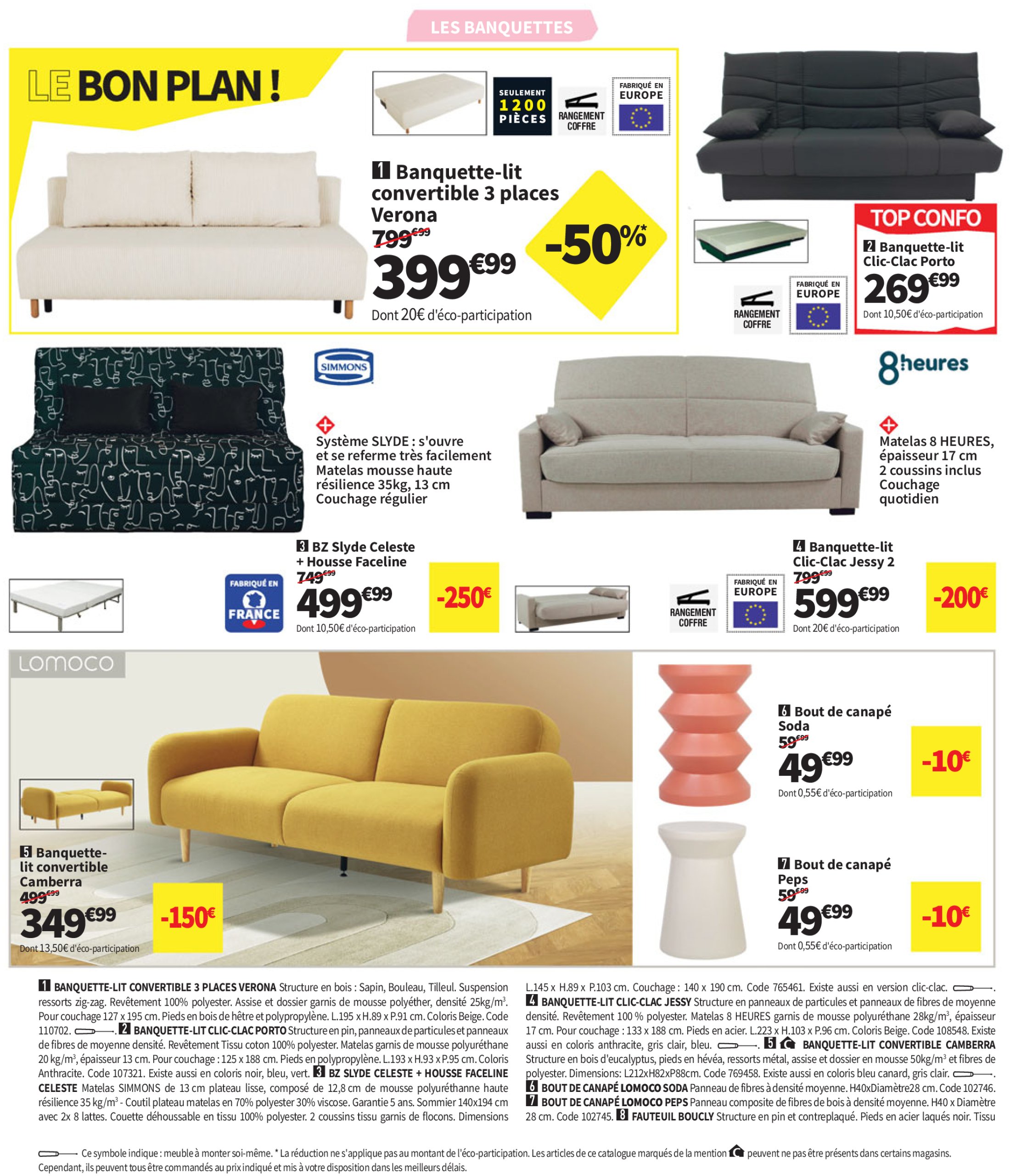 conforama - Catalogue Conforama valable du 08/07 au 04/08 - page: 20
