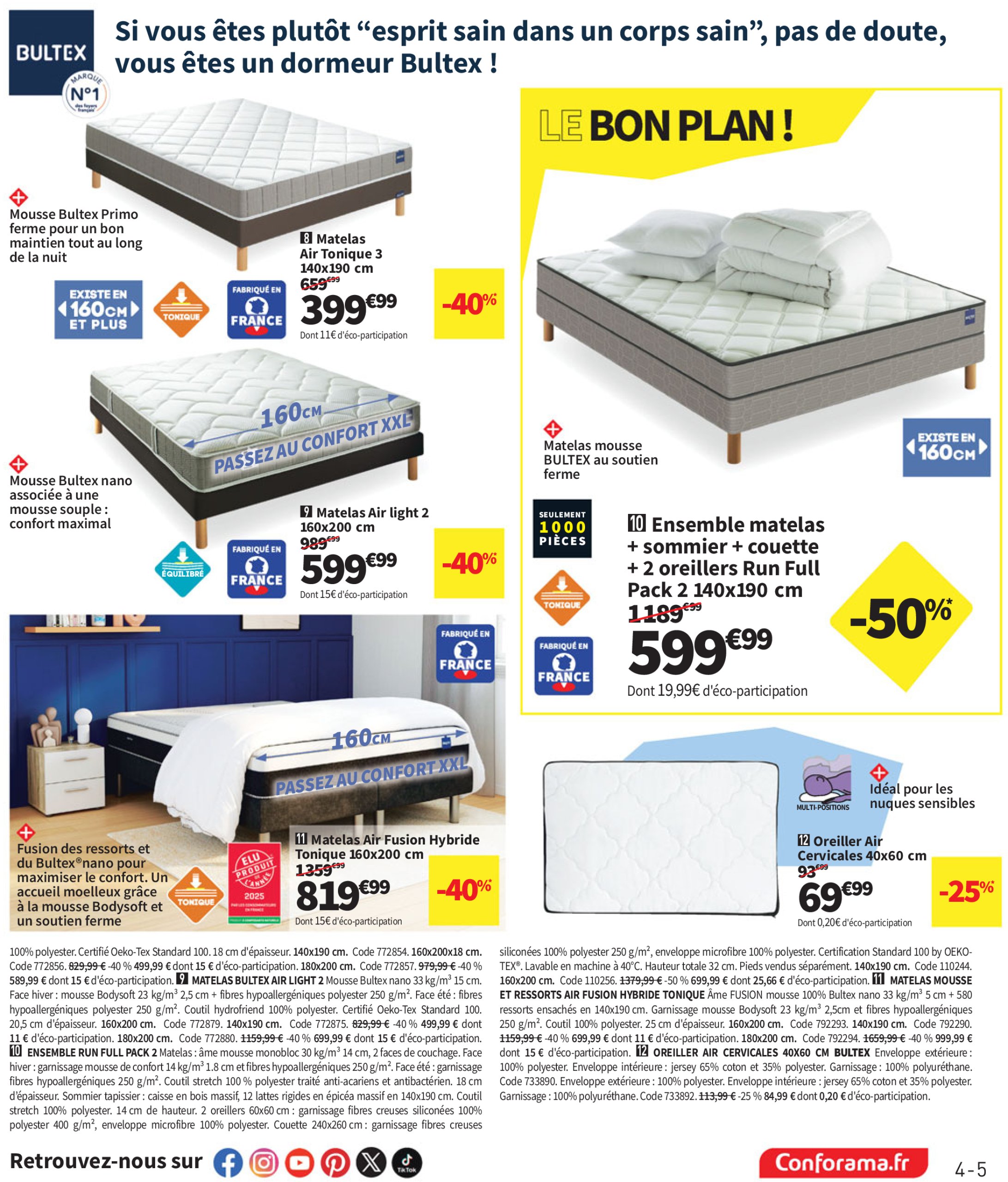 conforama - Catalogue Conforama valable du 08/07 au 04/08 - page: 5