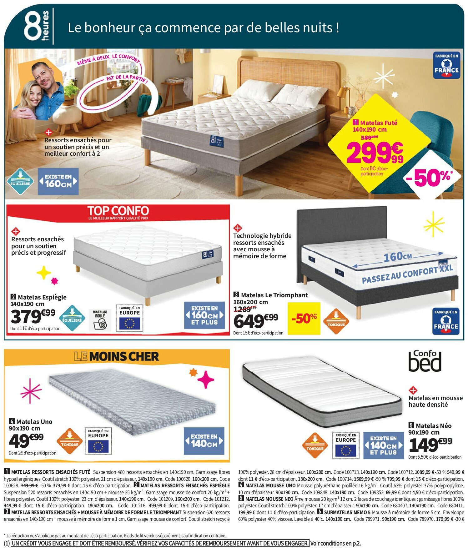 conforama - Catalogue Conforama valable du 26/08 au 29/09 - page: 20