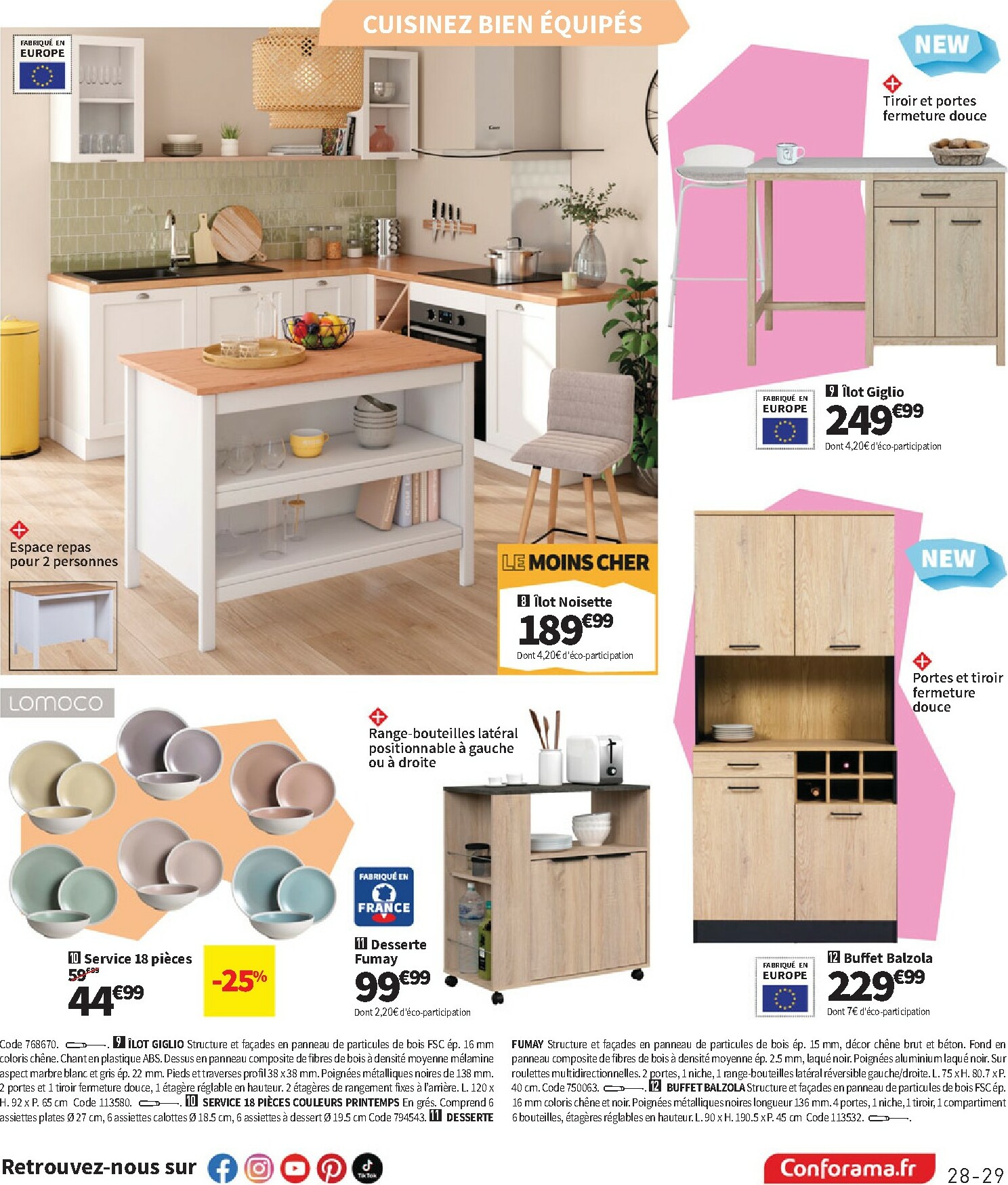 conforama - Catalogue Conforama valable du 30/09 au 27/10 - page: 29