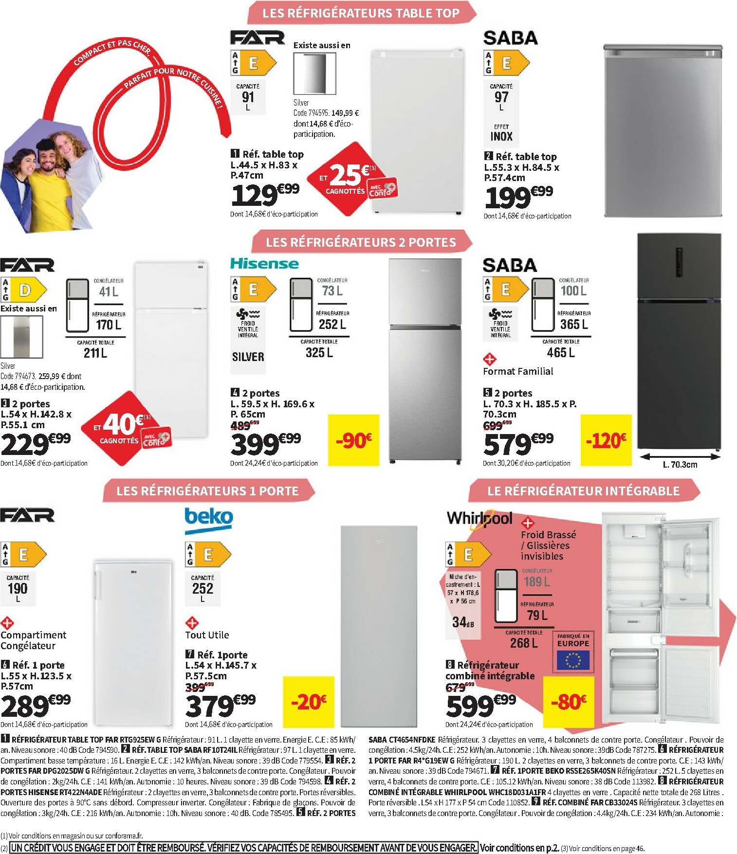 conforama - Catalogue Conforama valable du 30/09 au 27/10 - page: 38